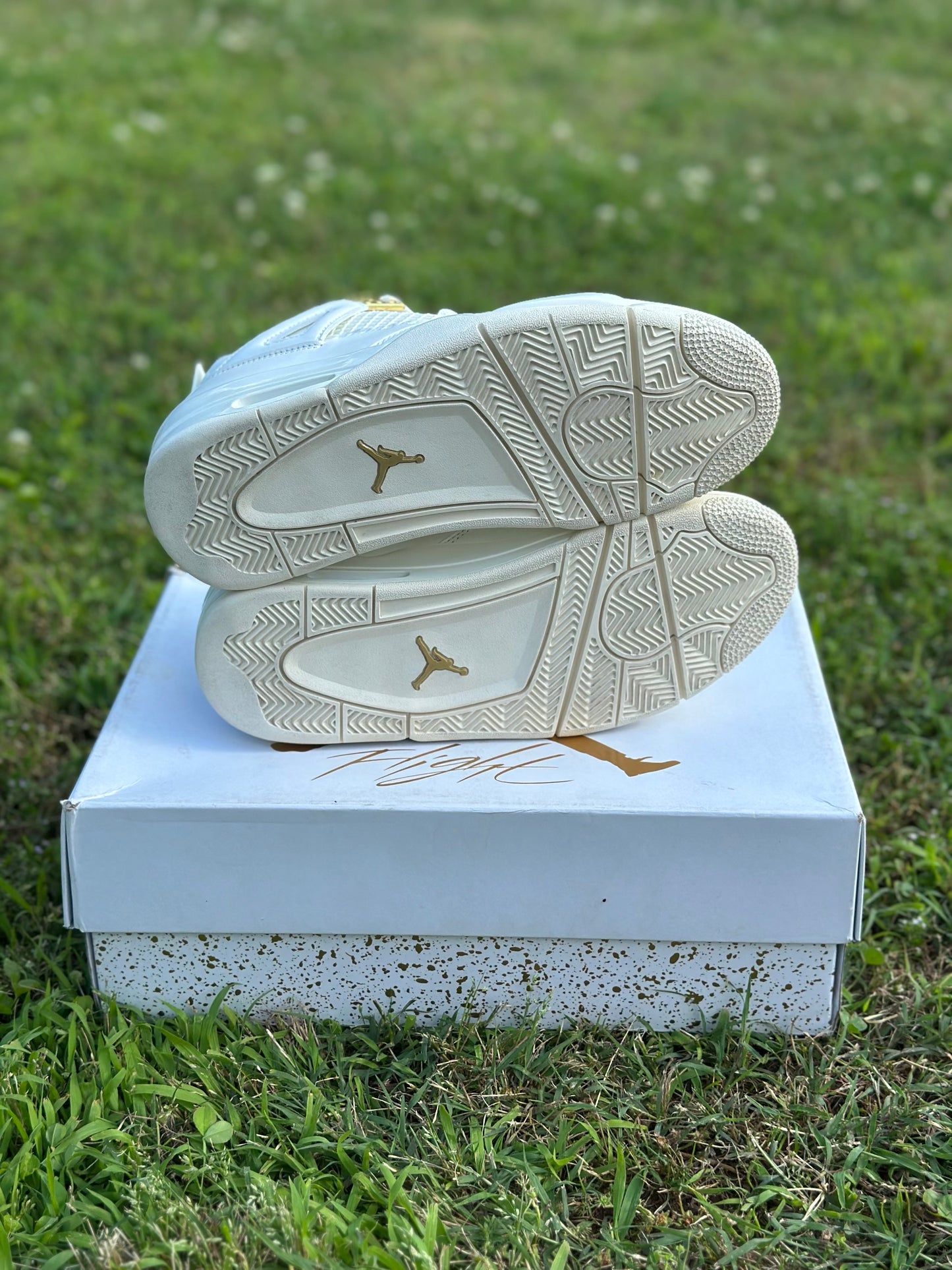 Jordan 4 “Metallic Gold” Size 10W (8.5M)