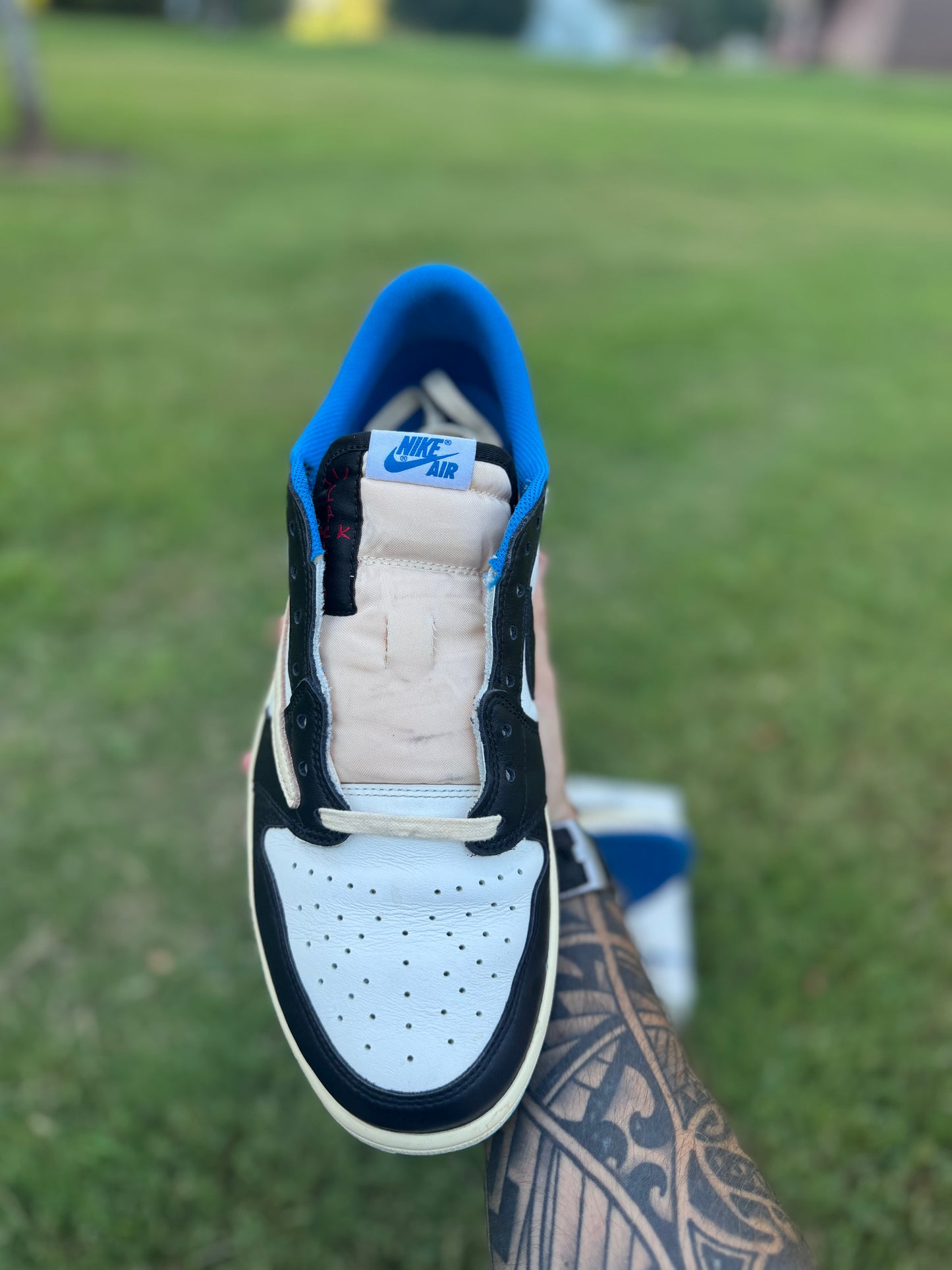 Jordan 1 Retro Low OG SP "Fragment X Travis Scott" Sz 12M