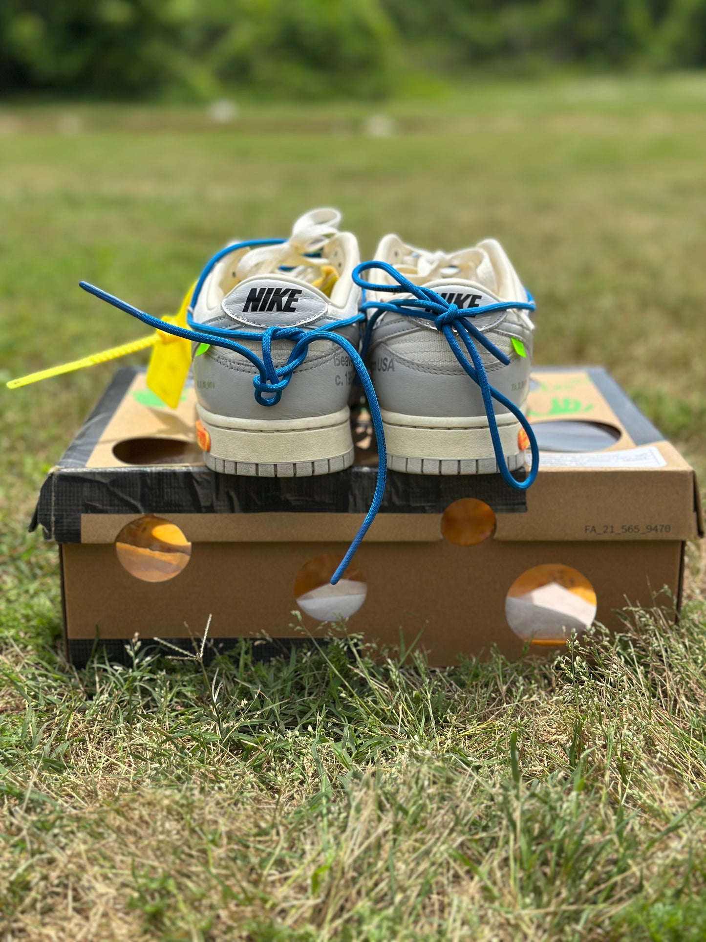 Nike Dunk Low Offwhite “Lot 10 of 50” Size 9.5M