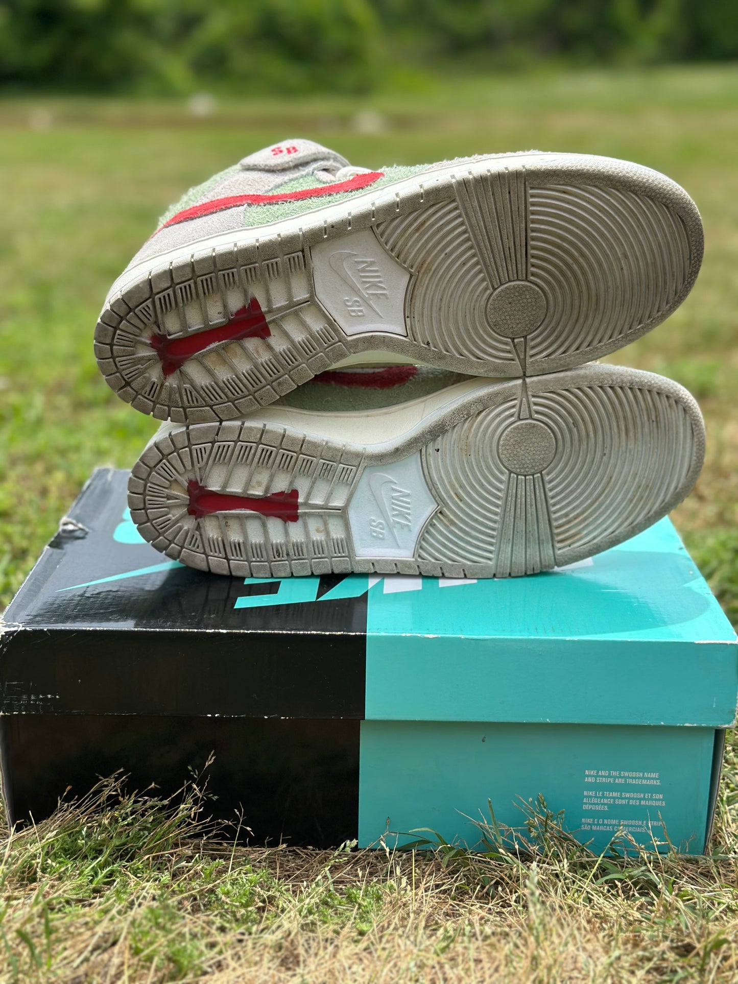 Nike SB Dunk Mid “White Widow” Size 9.5M