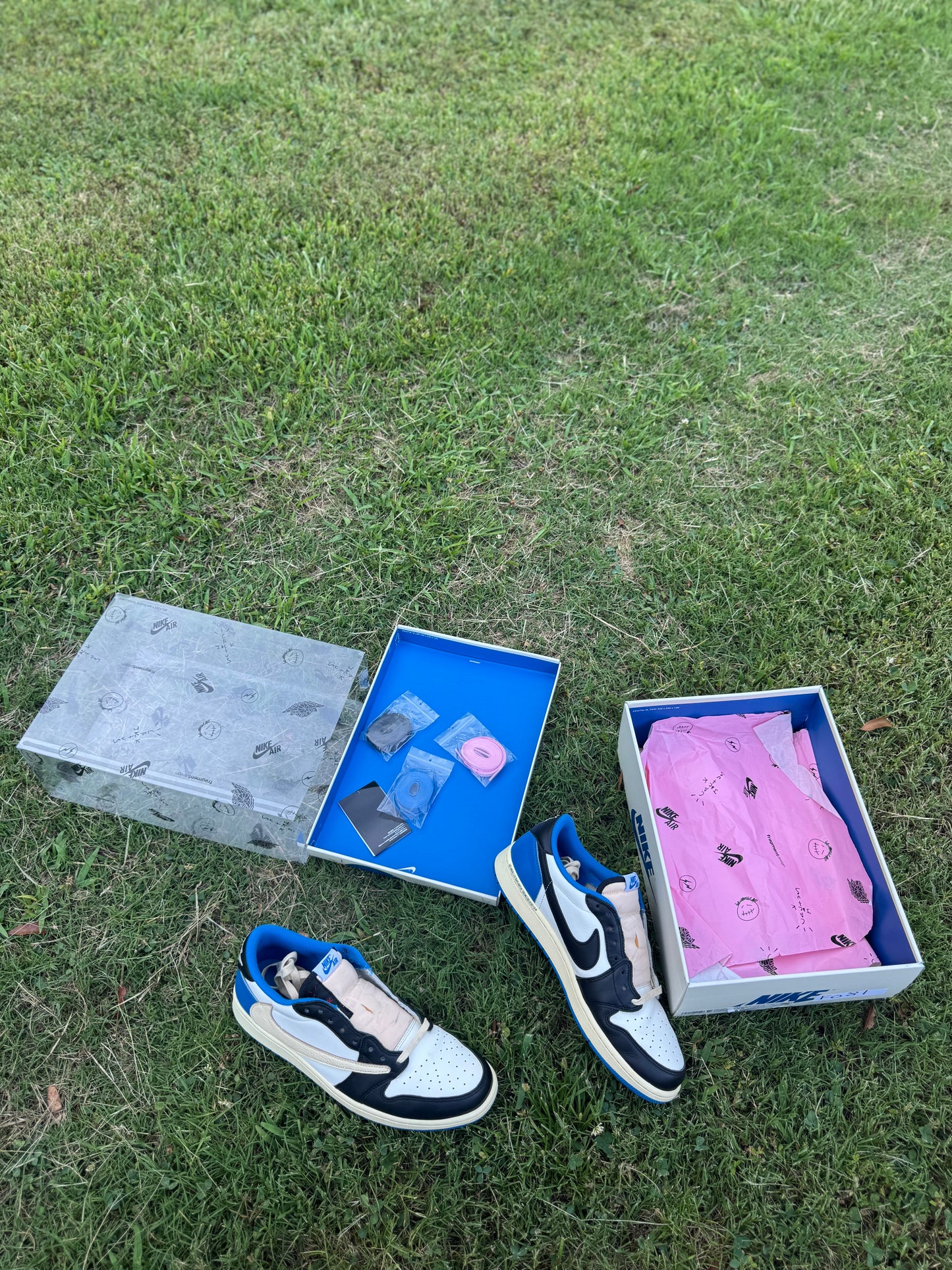 Jordan 1 Retro Low OG SP "Fragment X Travis Scott" Sz 12M