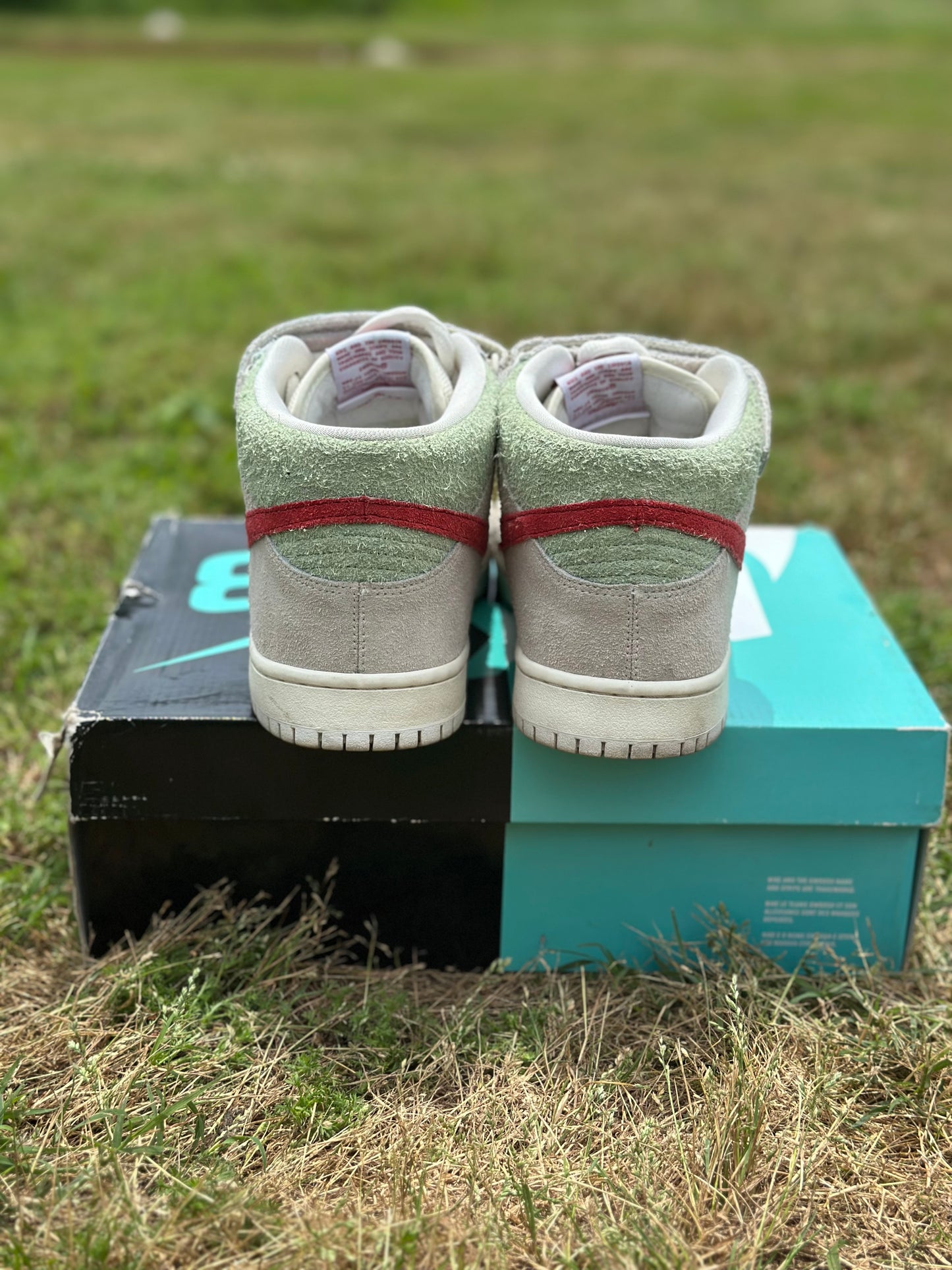 Nike SB Dunk Mid “White Widow” Size 9.5M