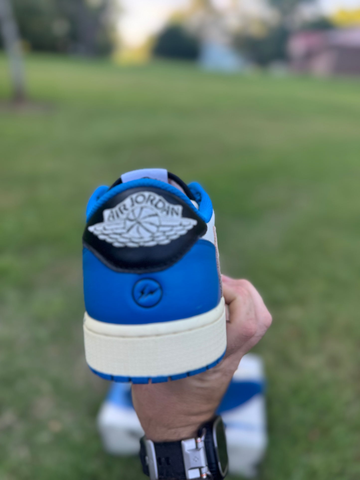 Jordan 1 Retro Low OG SP "Fragment X Travis Scott" Sz 12M