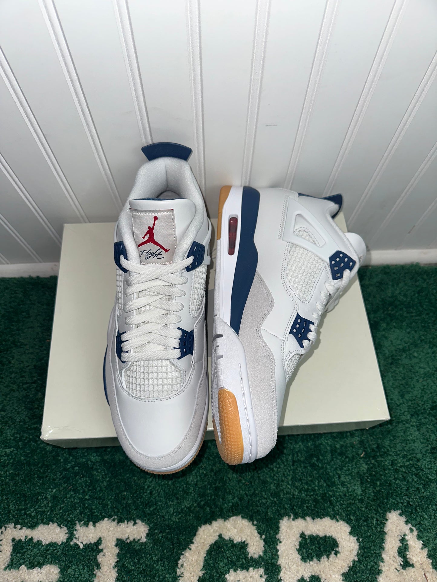 (D600) Jordan 4 SB Navy