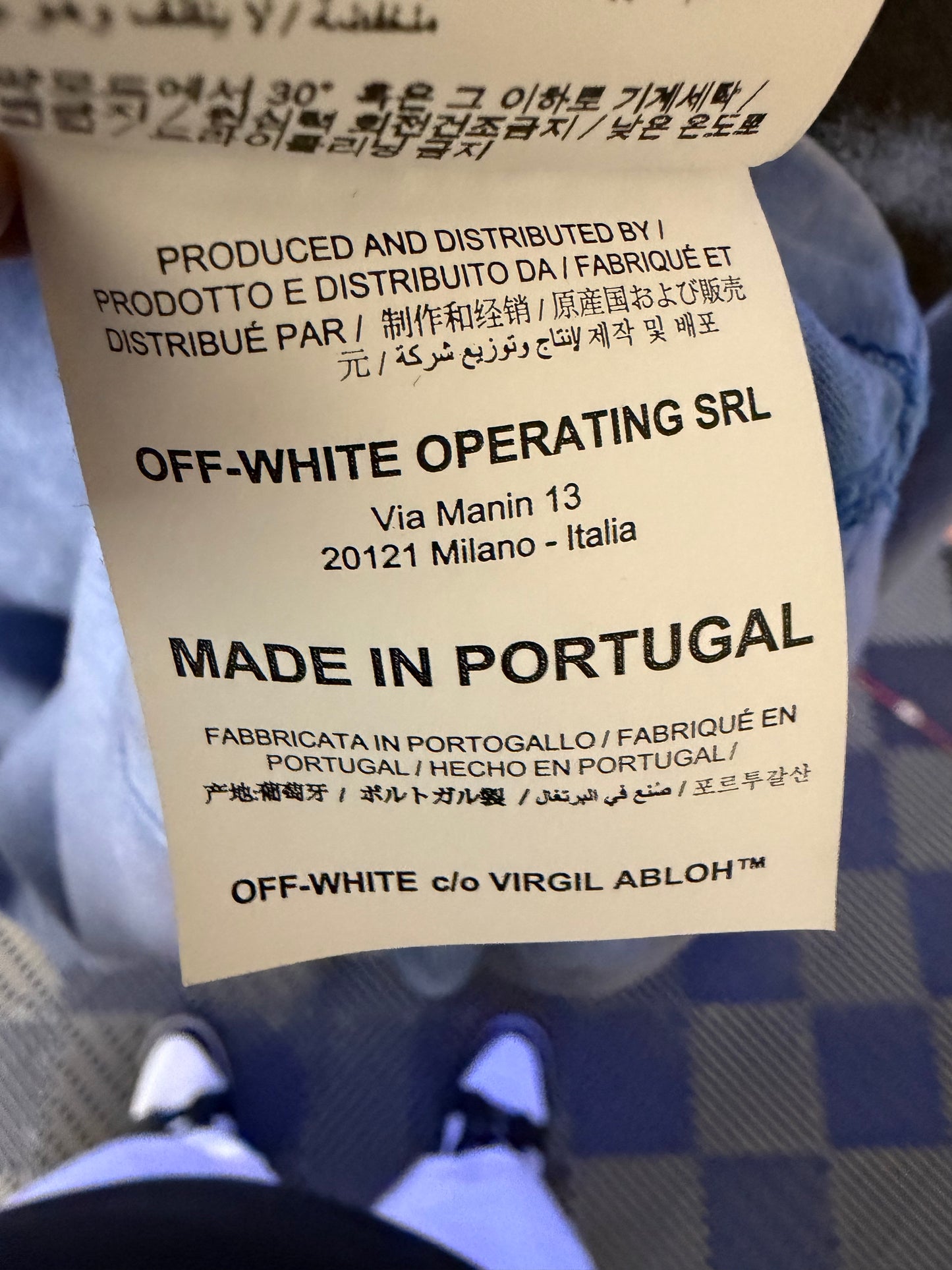 OFFWHITE T-SHIRT VIOLET