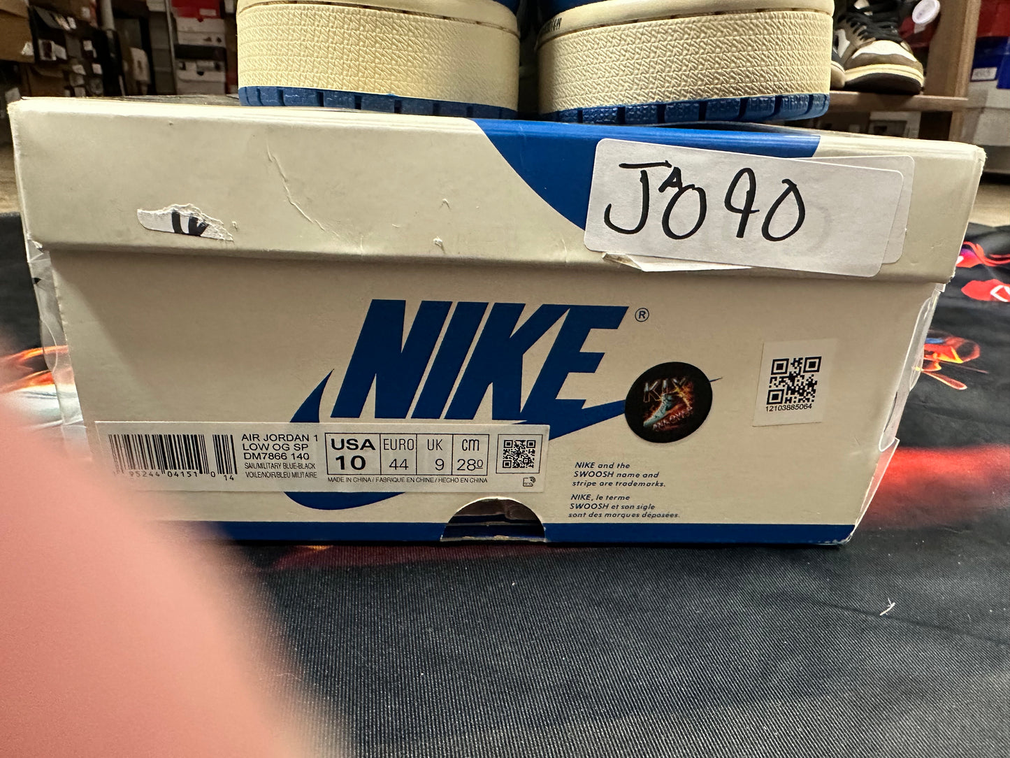 JORDAN 1 LOW TRAVIS SCOTT FRAGMENT