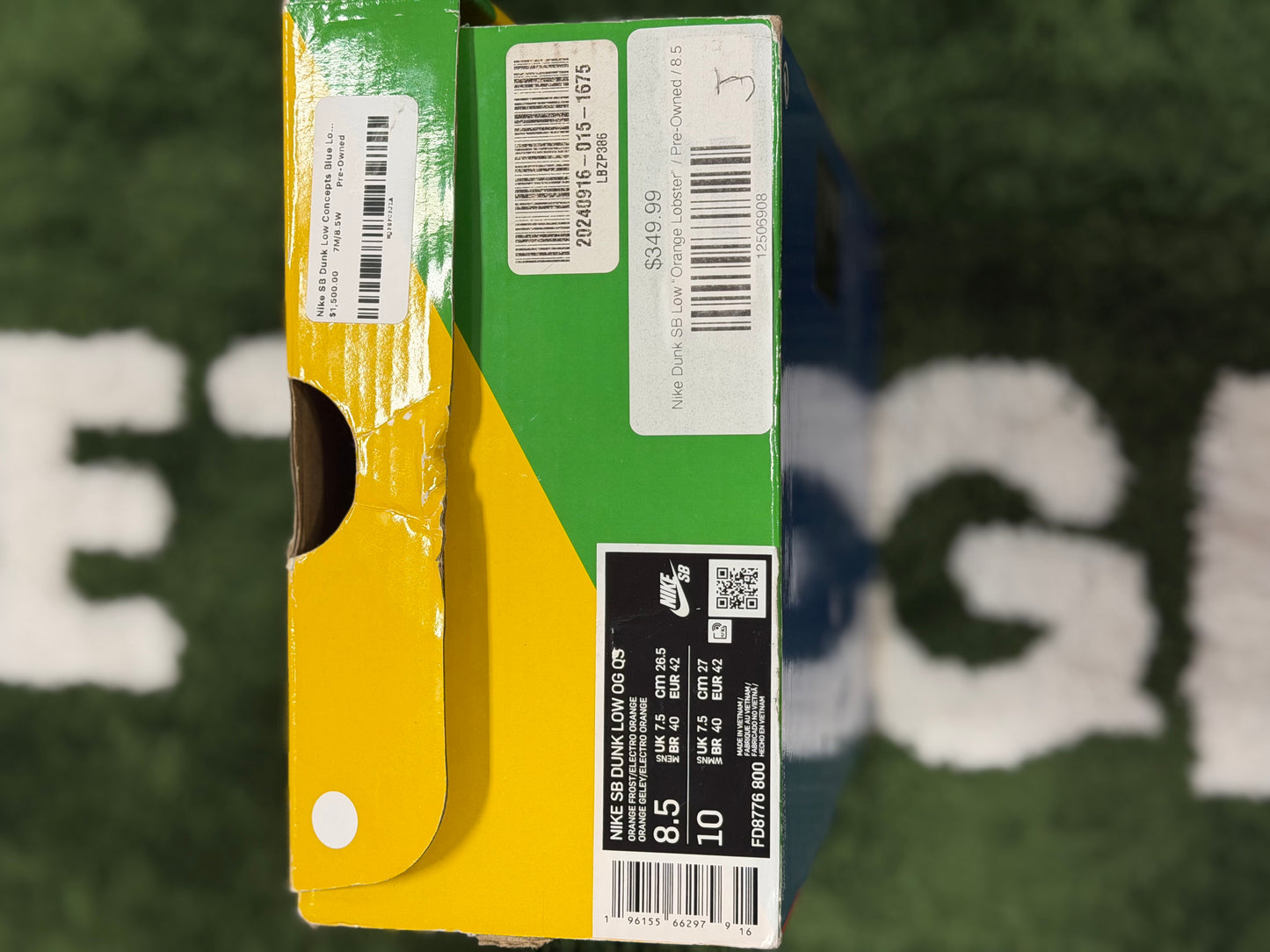 Nike SB Dunk Low Concepts Blue Lobster