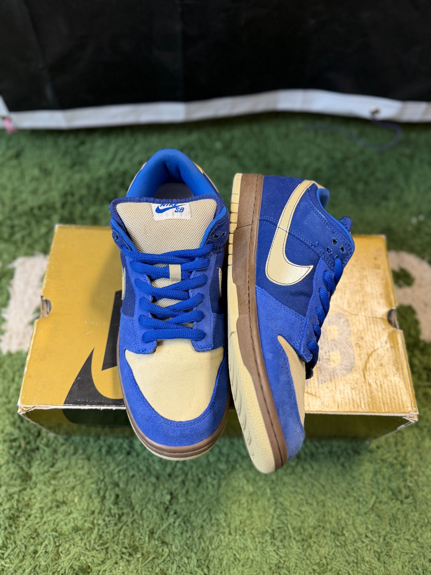 Nike SB Dunk Low Gold Rail