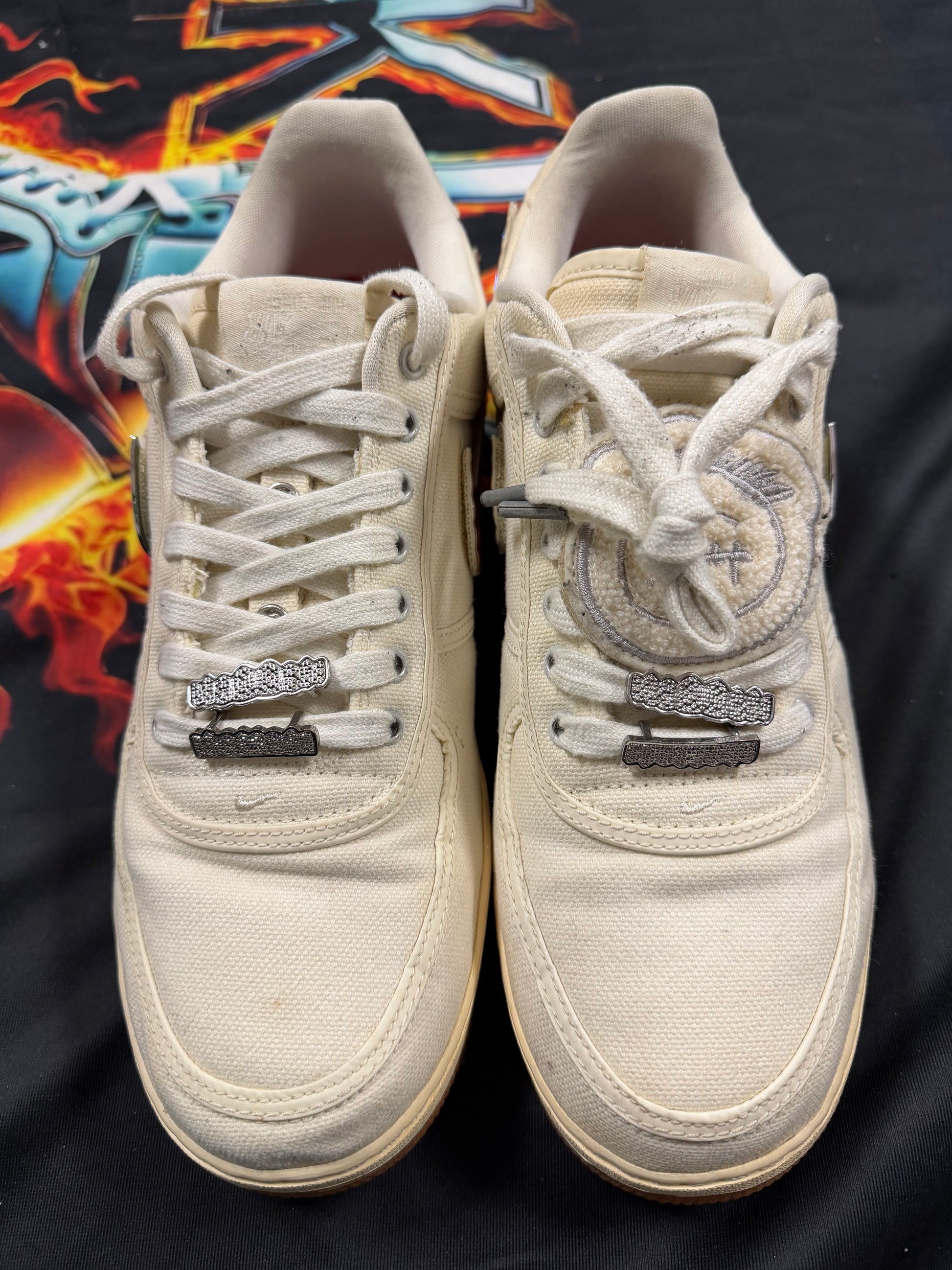NIKE AIRFORCE 1 LOW TRAVIS SCOTT SAIL
