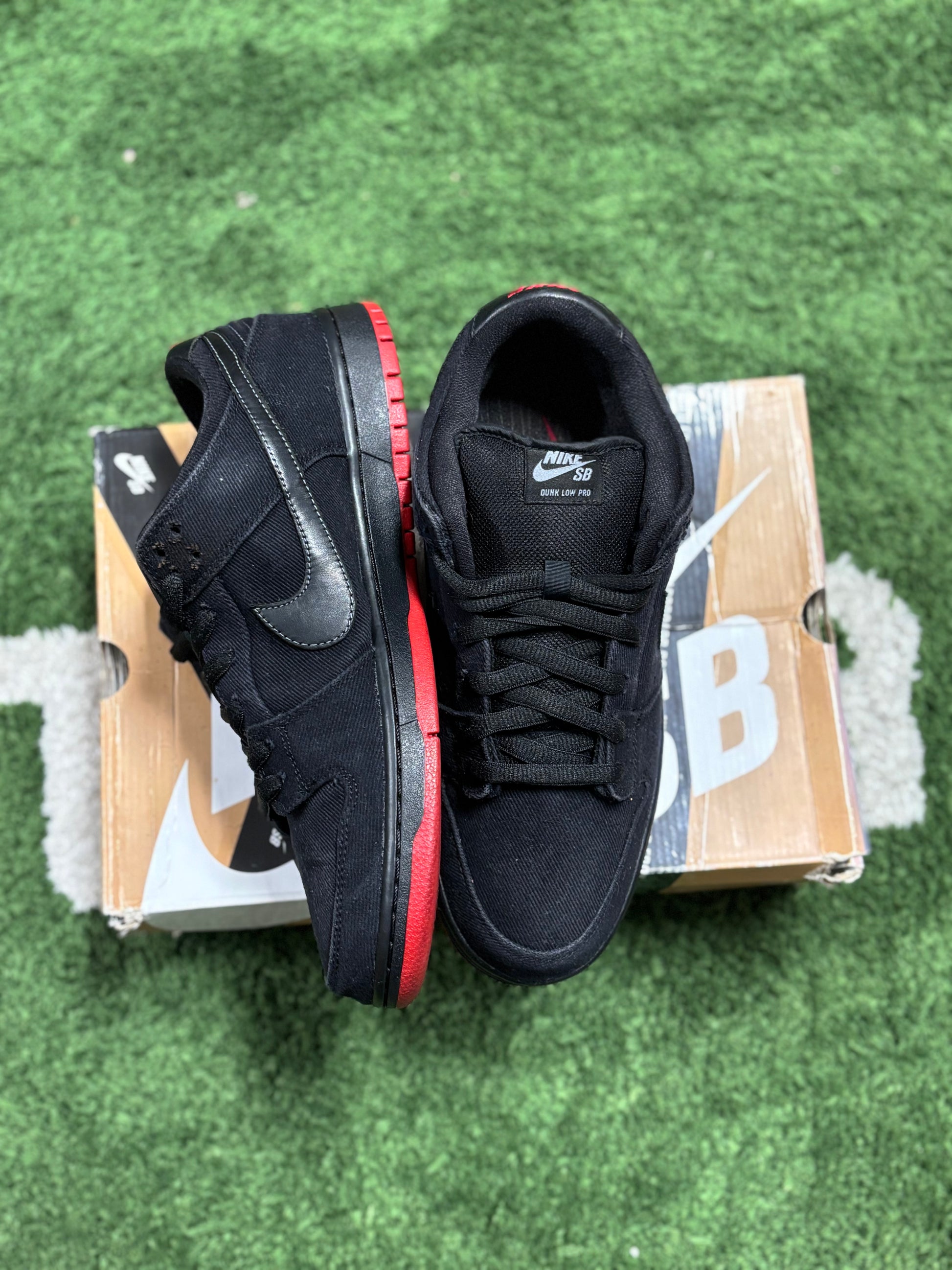 Nike SB Dunk Low Levis Black Denim