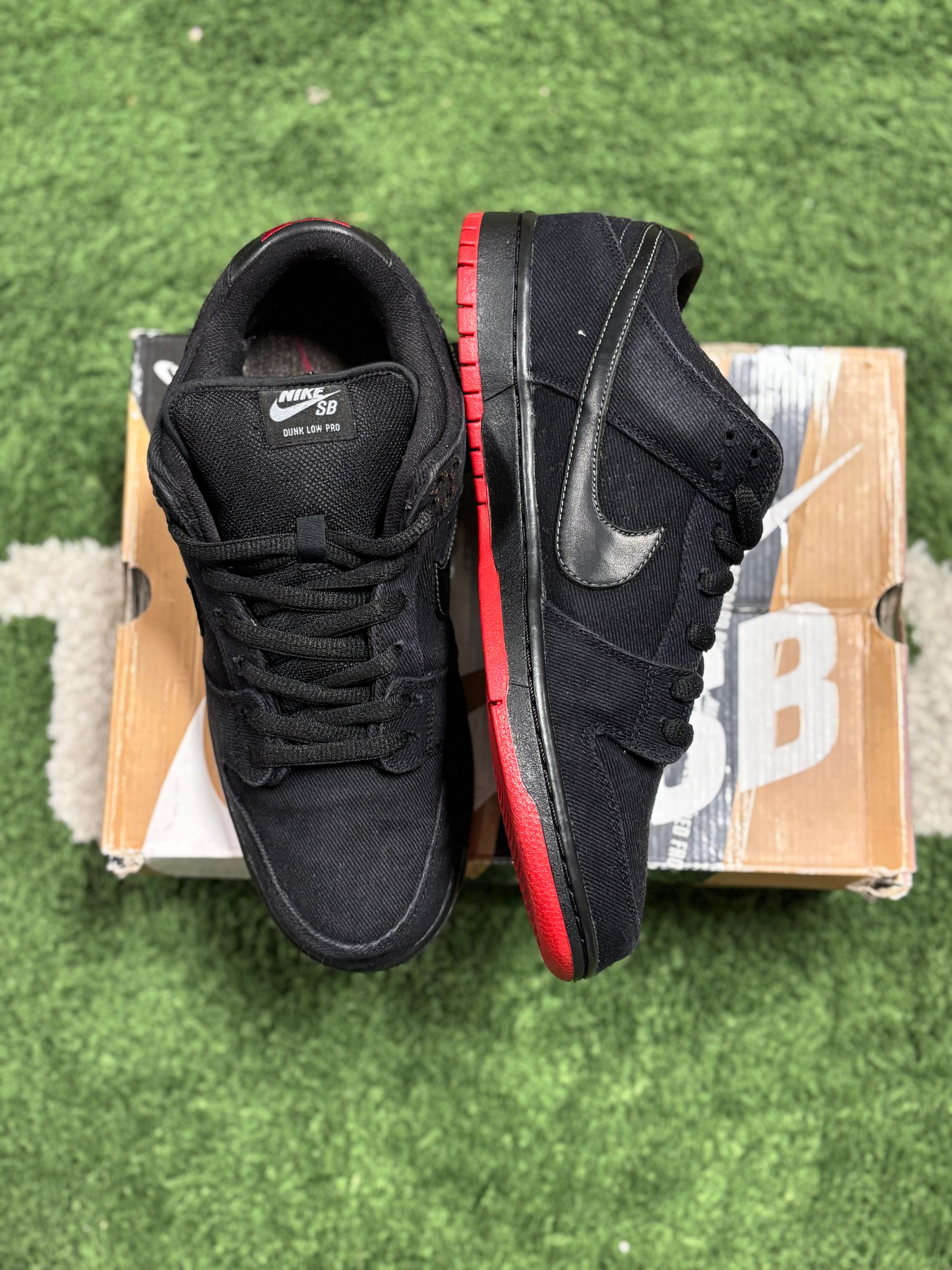Nike SB Dunk Low Levis Black Denim