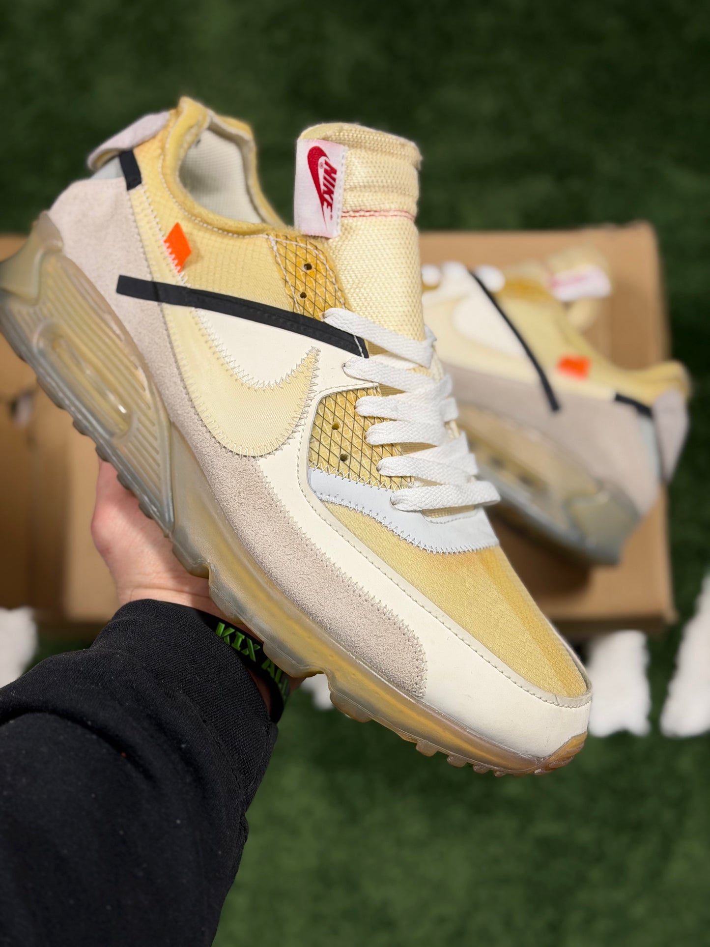 NIKE AIRMAX 90 OFFWHITE THE TEN (WHITE)