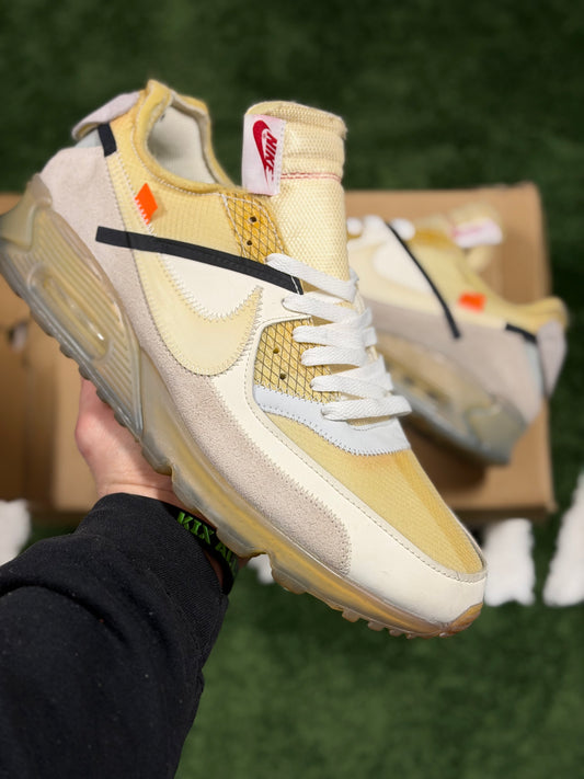 NIKE AIRMAX 90 OFFWHITE THE TEN (WHITE)
