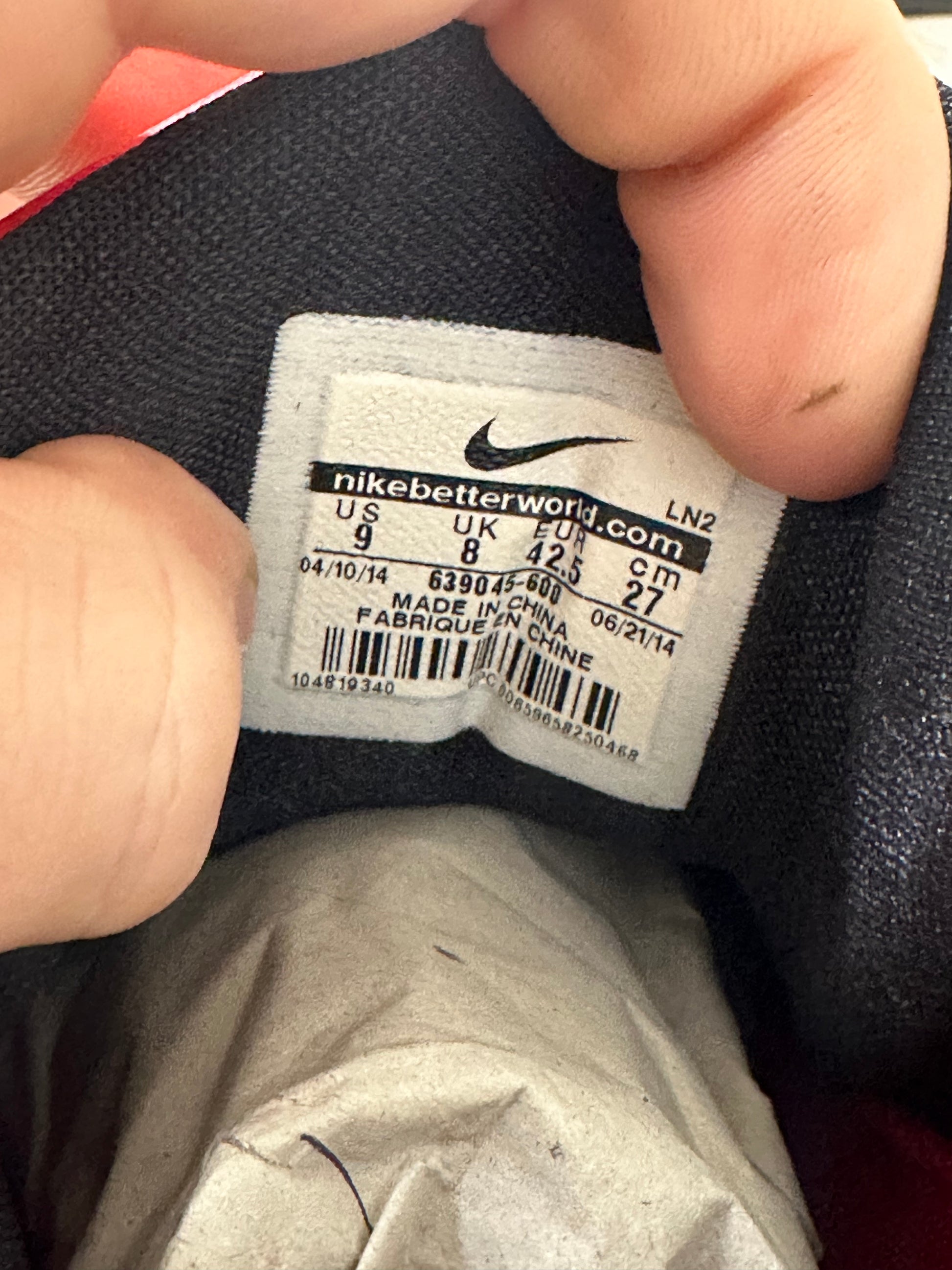 NIKE KOBE 9 ELITE LOW UNIVERSITY RED