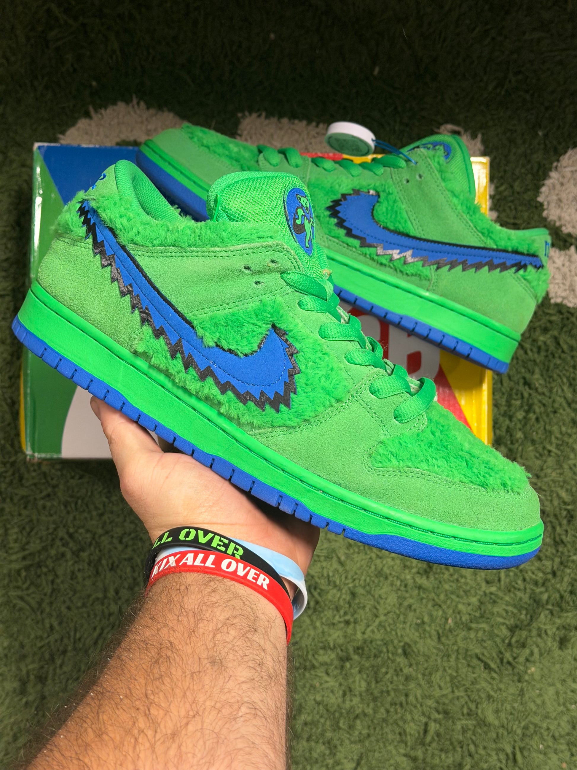Nike SB Dunk Low Grateful Dead Bears Green