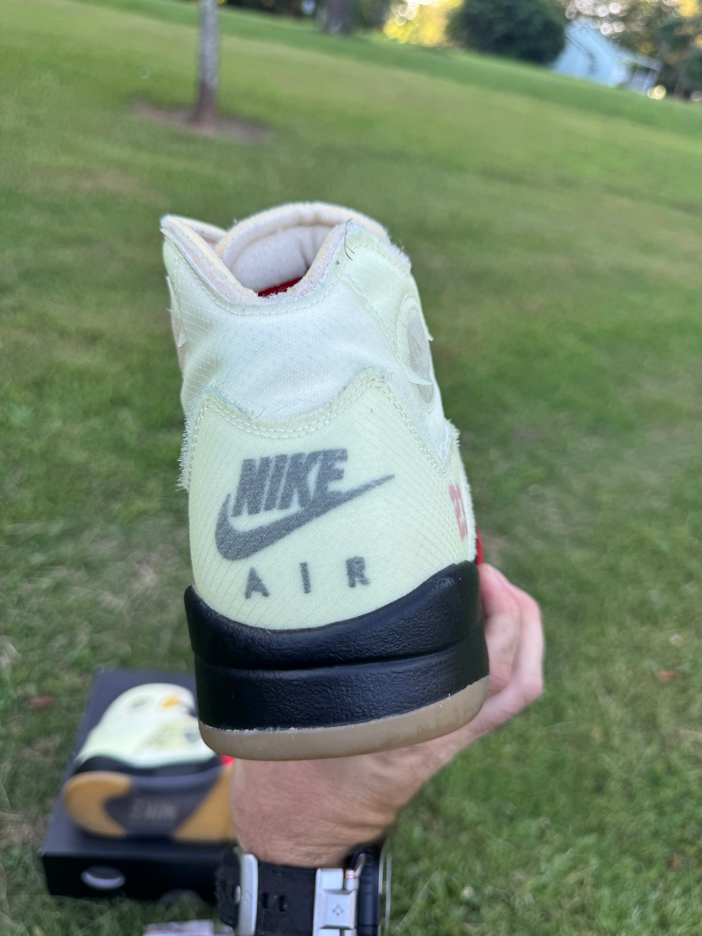 Jordan 5 Retro "Off-White Sail" Sz 11.5M