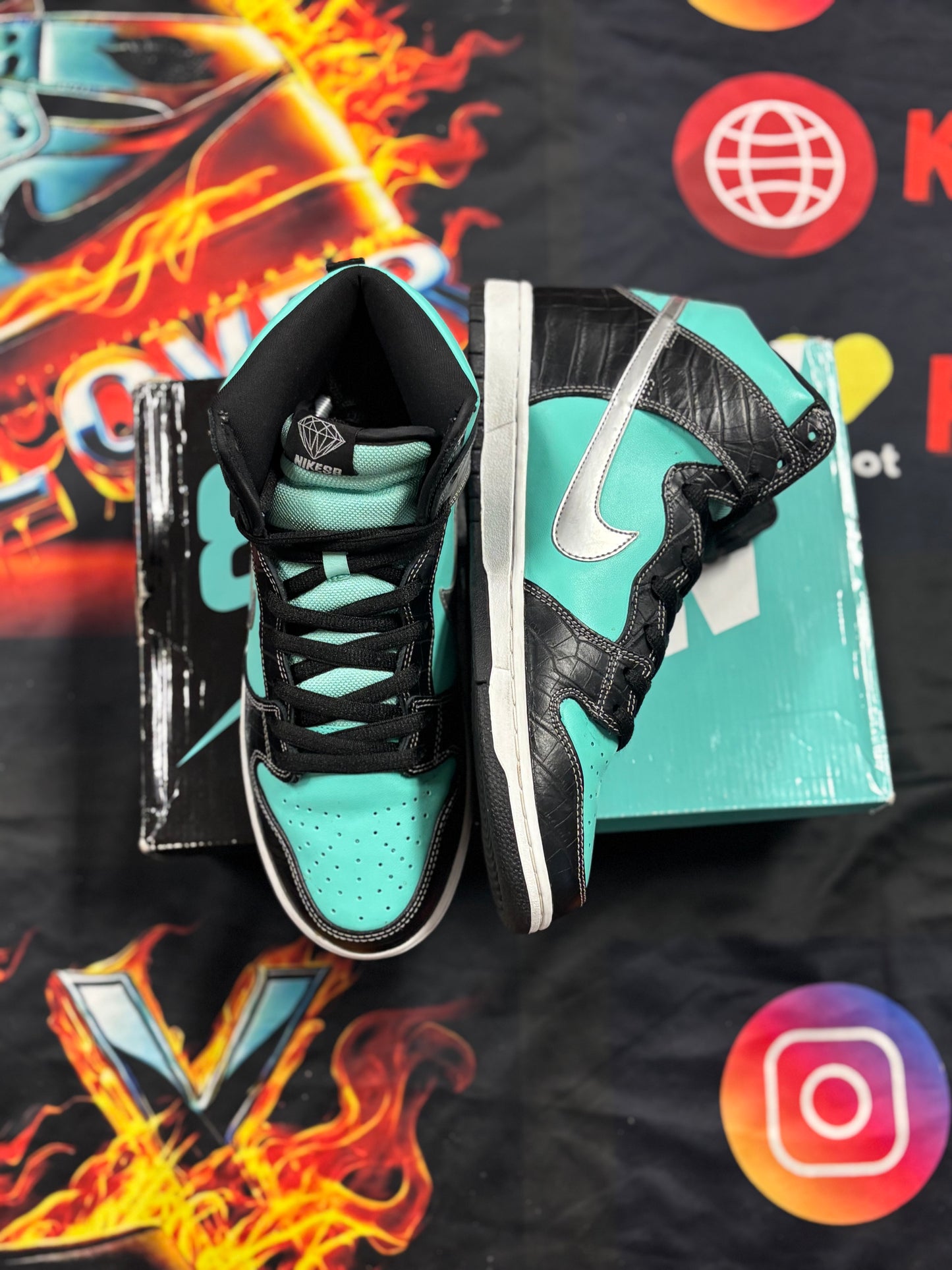 Nike SB Dunk High Diamond Supply Co.
