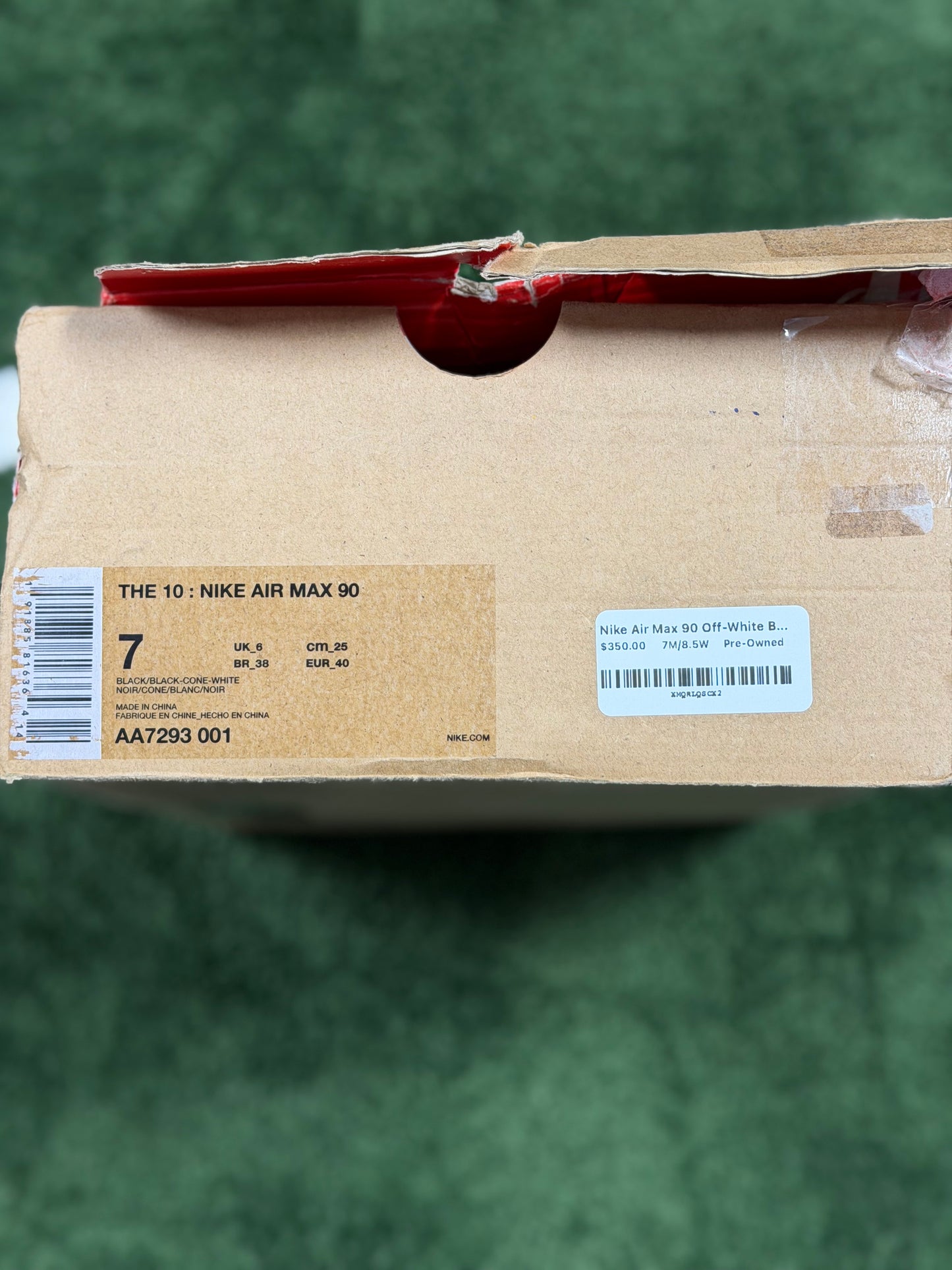 Nike Air Max 90 Off-White Black