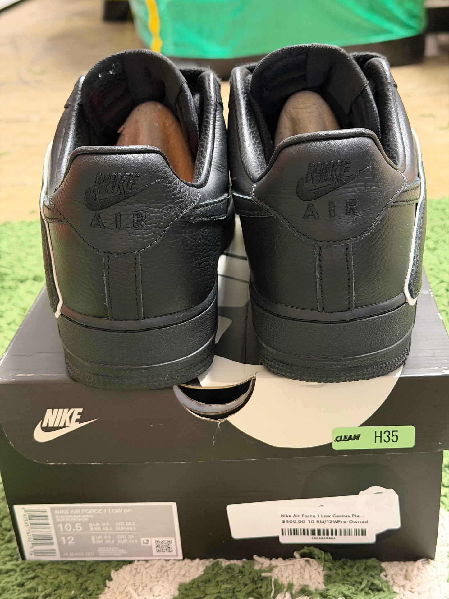 Nike Air Force 1 Low Cactus Plant Flea Market Black (2024)