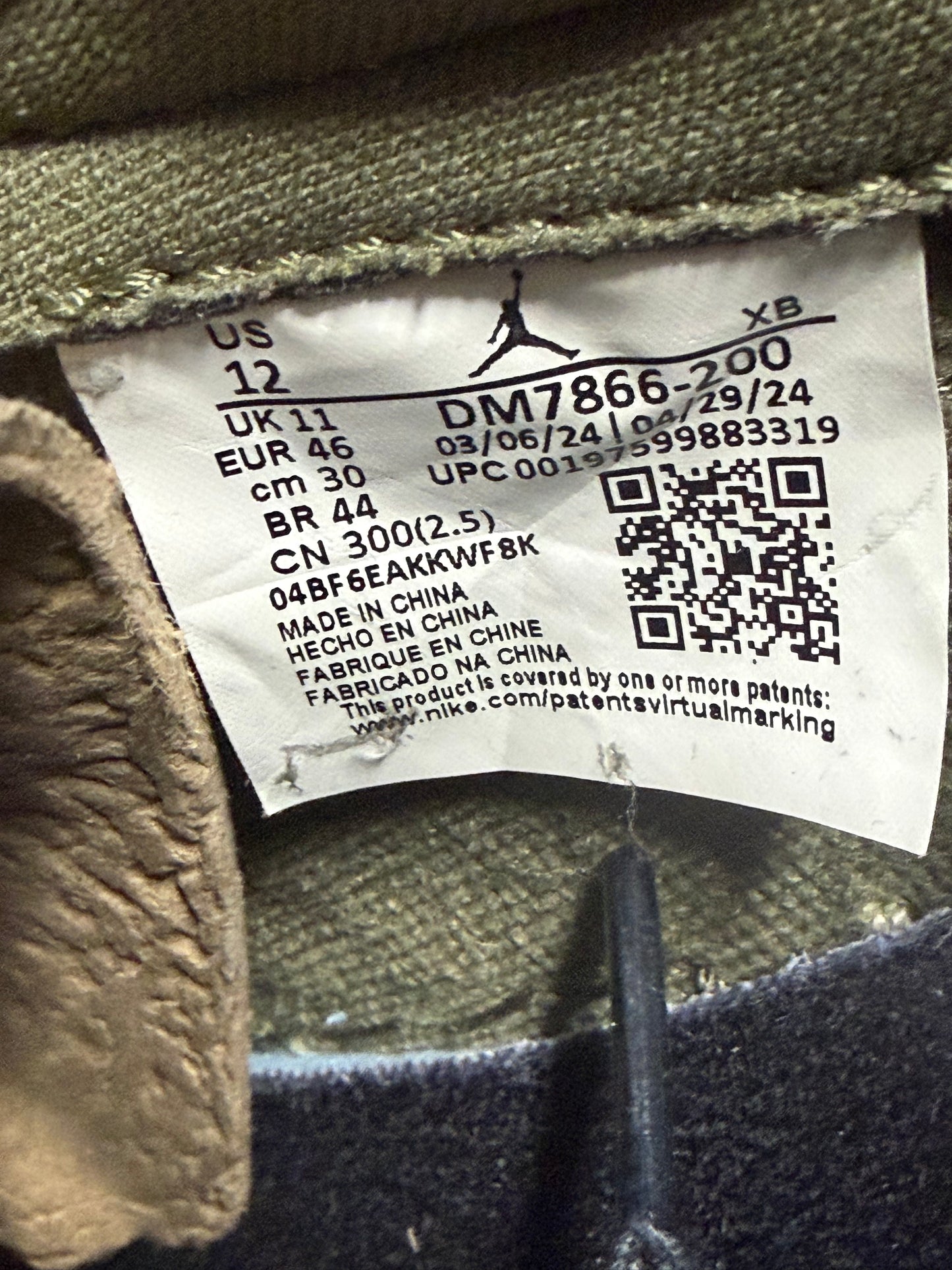 Jordan 1 Retro Low OG SP Travis Scott Medium Olive