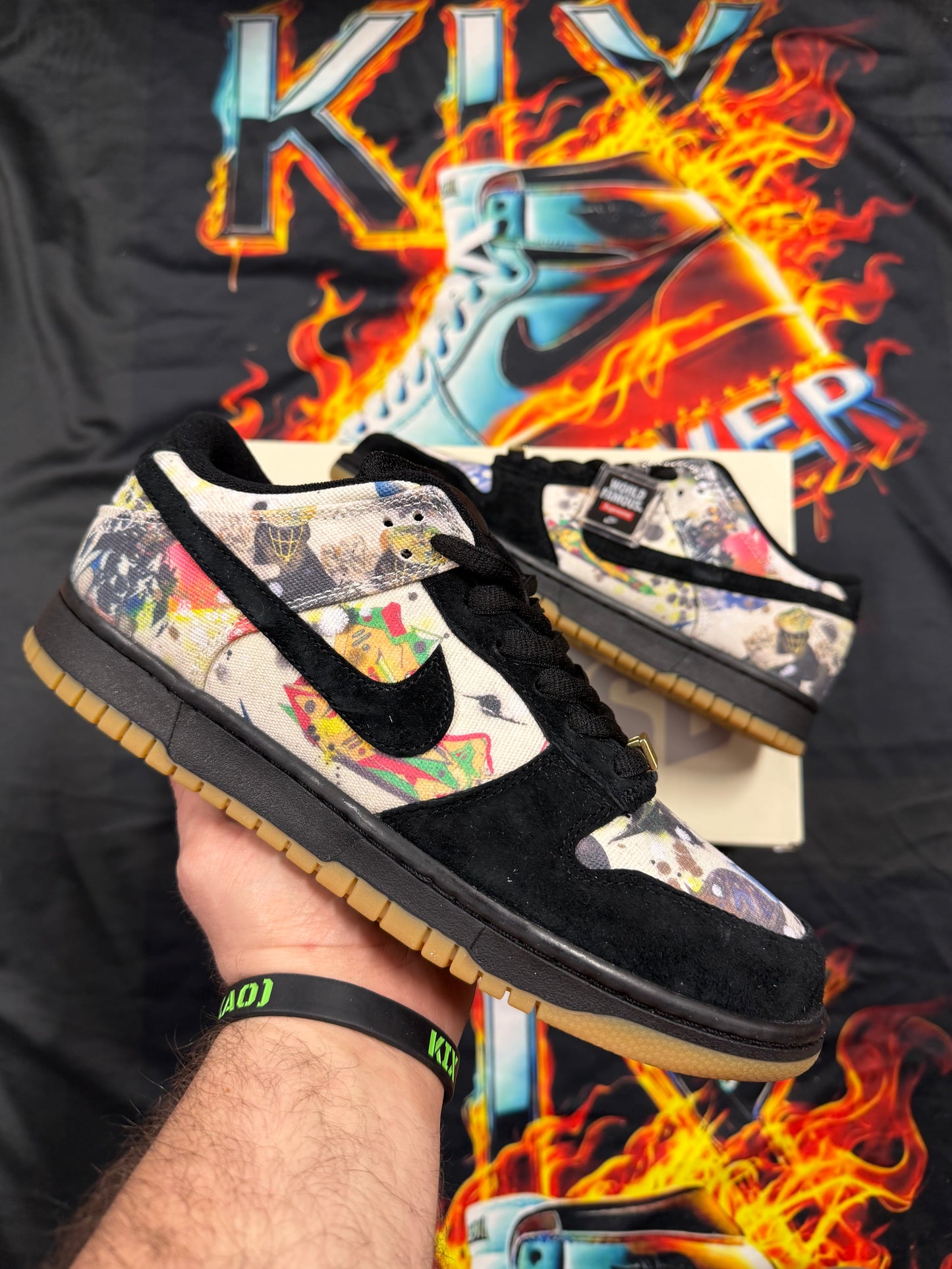Nike SB Dunk Low Supreme Rammellzee