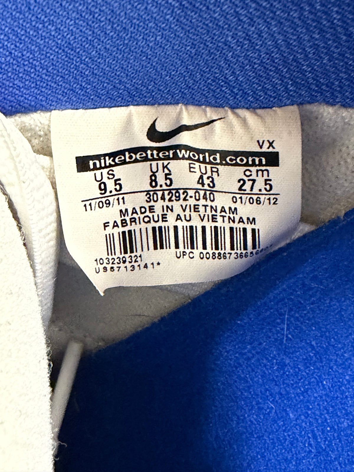 Nike Dunk Low Pro SB Matte Silver Varsity Royal