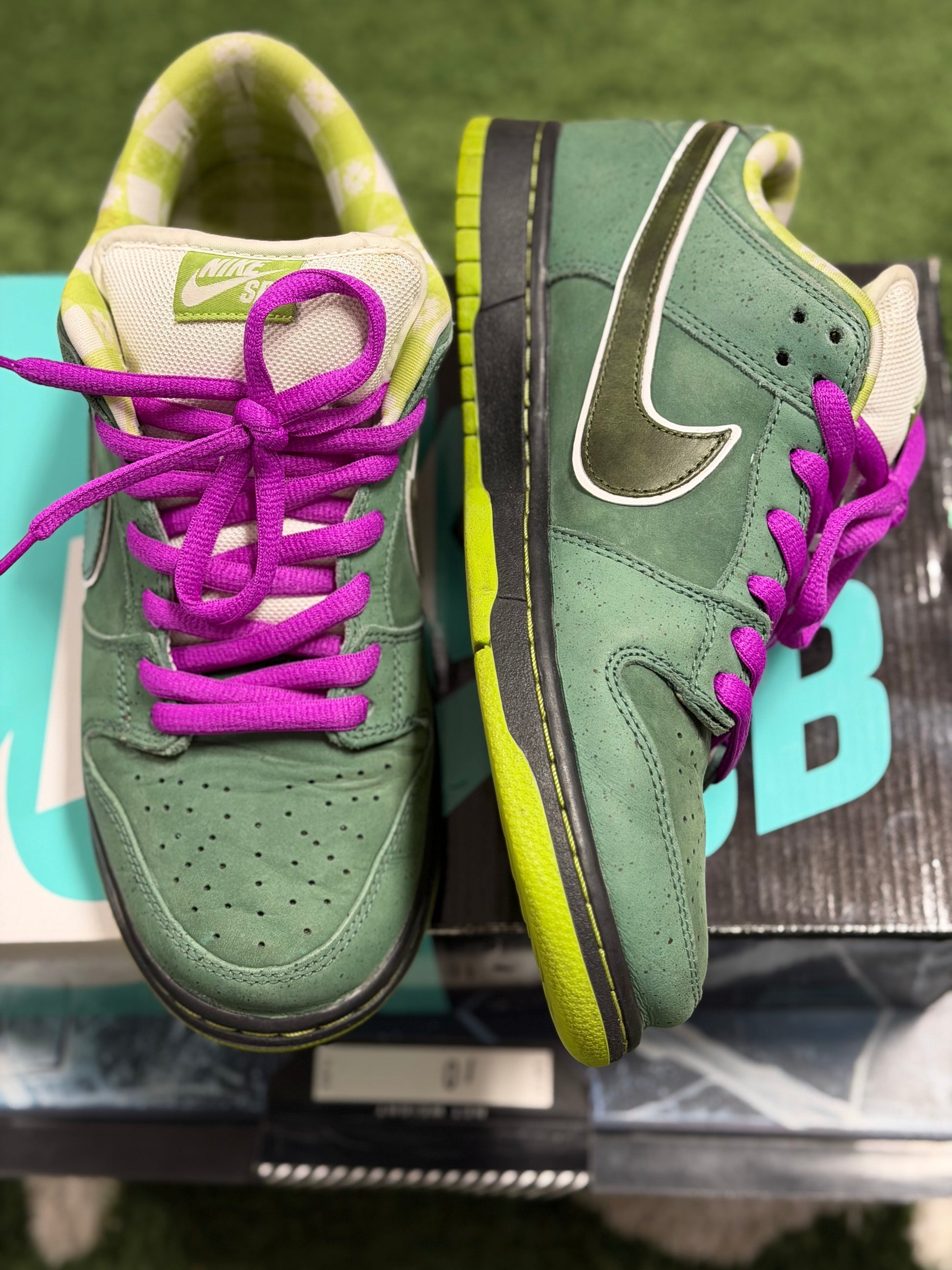 Nike SB Dunk Low Concepts Green Lobster (Special Box)