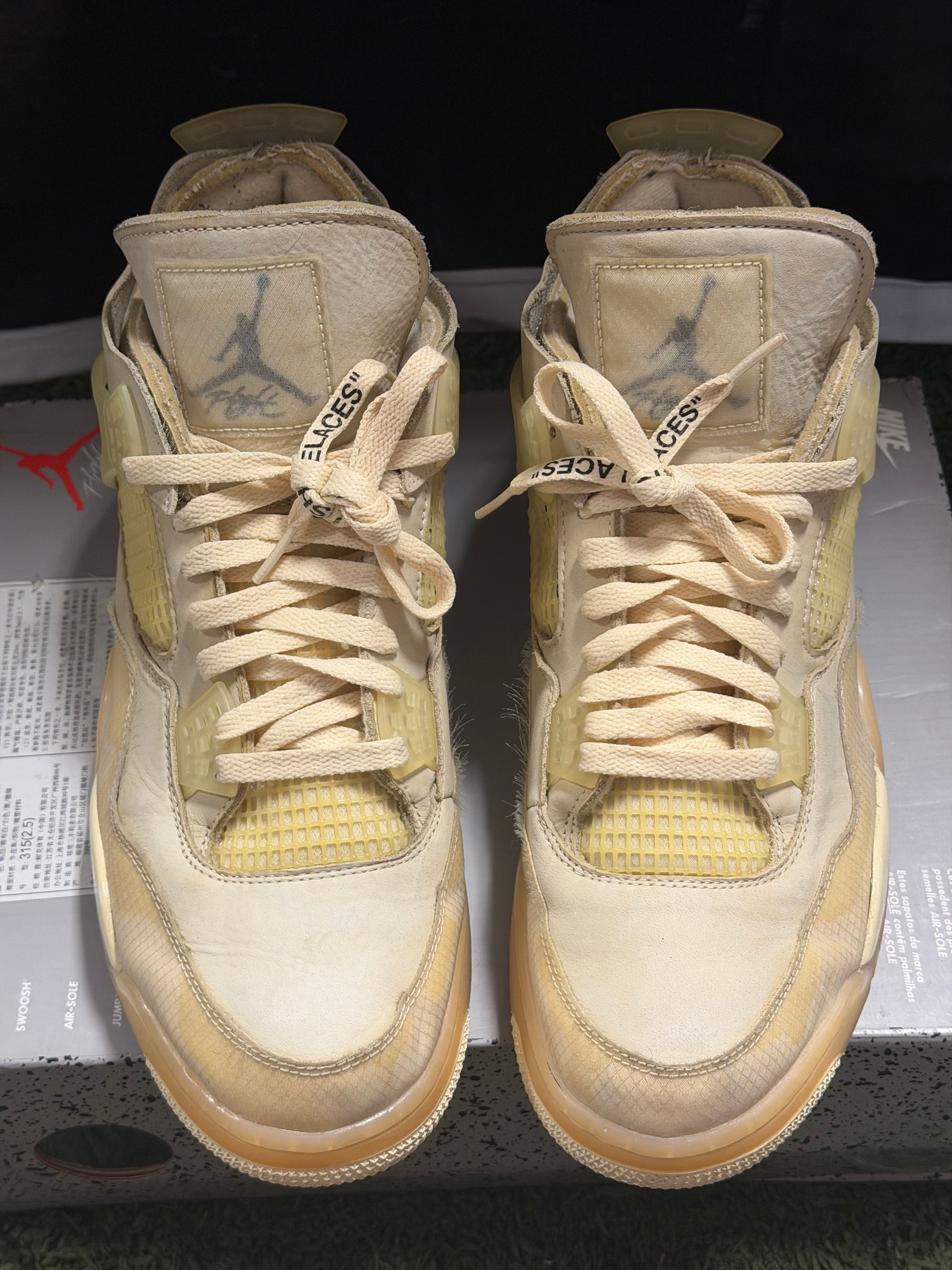 Jordan 4 Retro Off-White Sail (Women's)