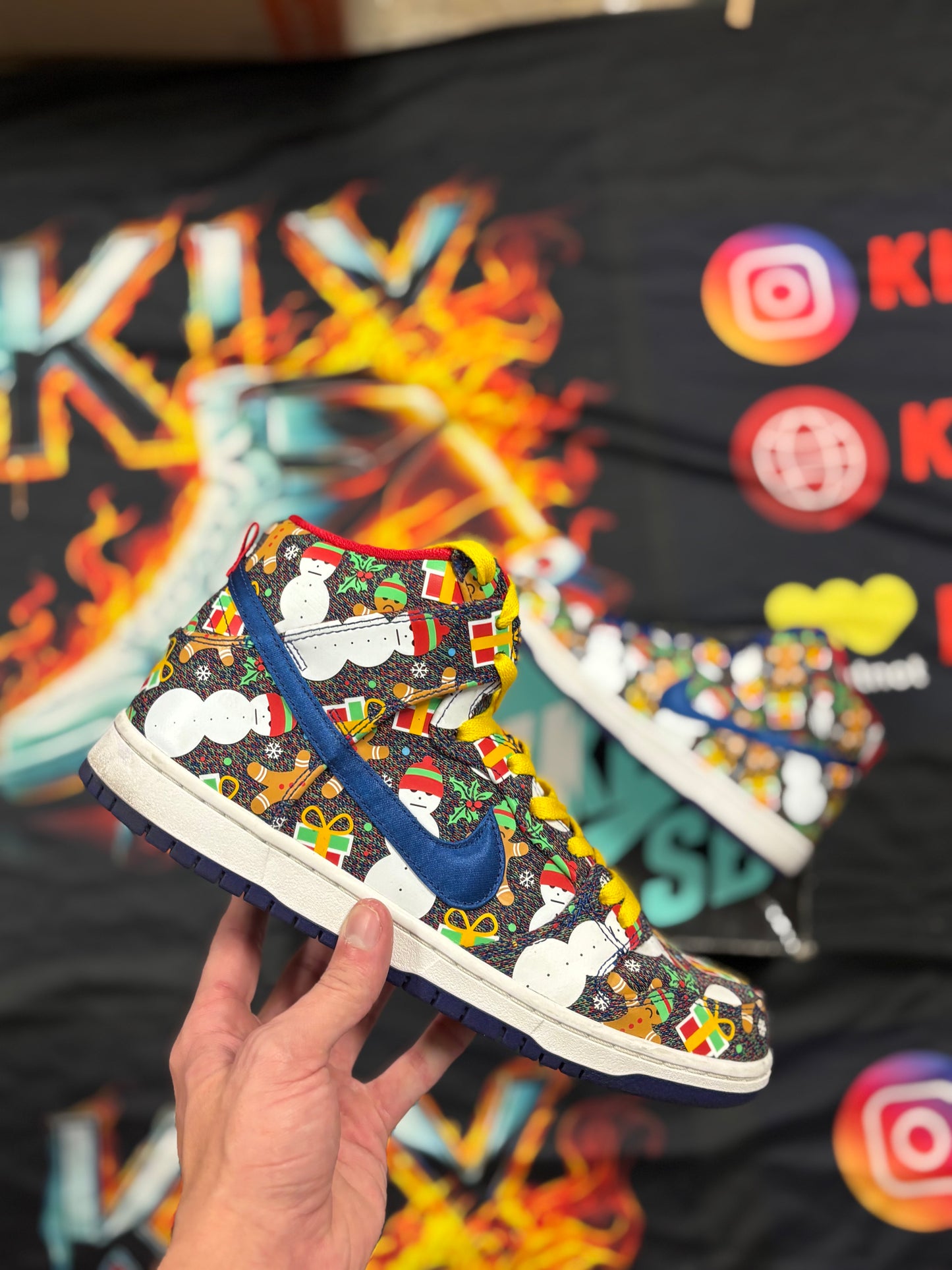 Nike SB Dunk High Concepts Ugly Christmas Sweater (2017)