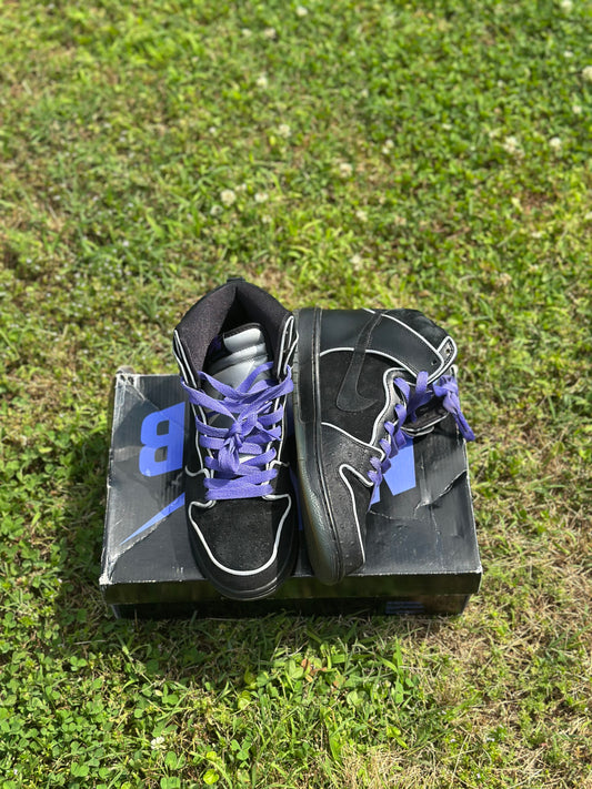 Nike SB Dunk High “Black Purple Box” Size 10.5M