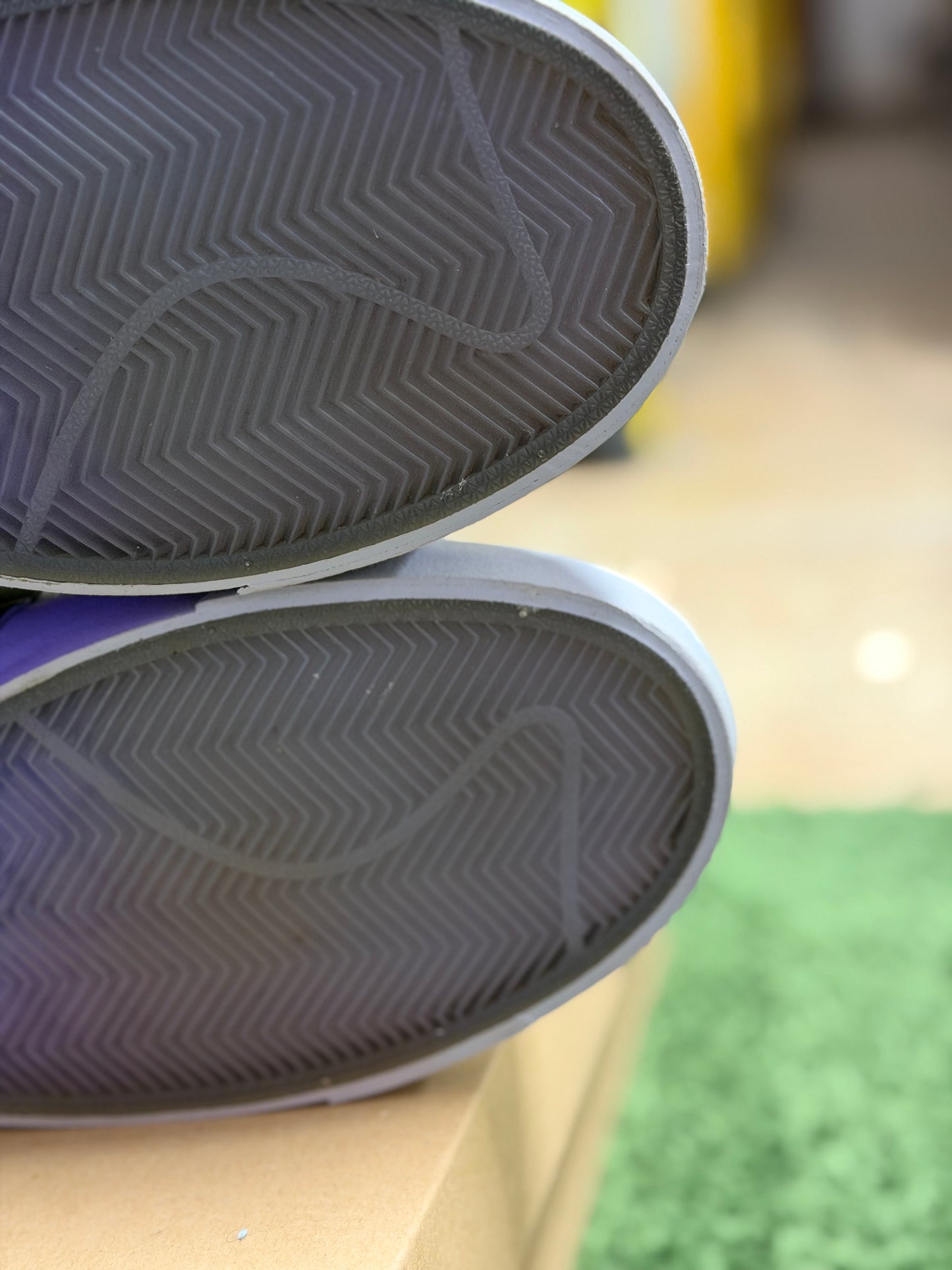 Nike Blazer Mid Off-White Wolf Grey Serena Queen