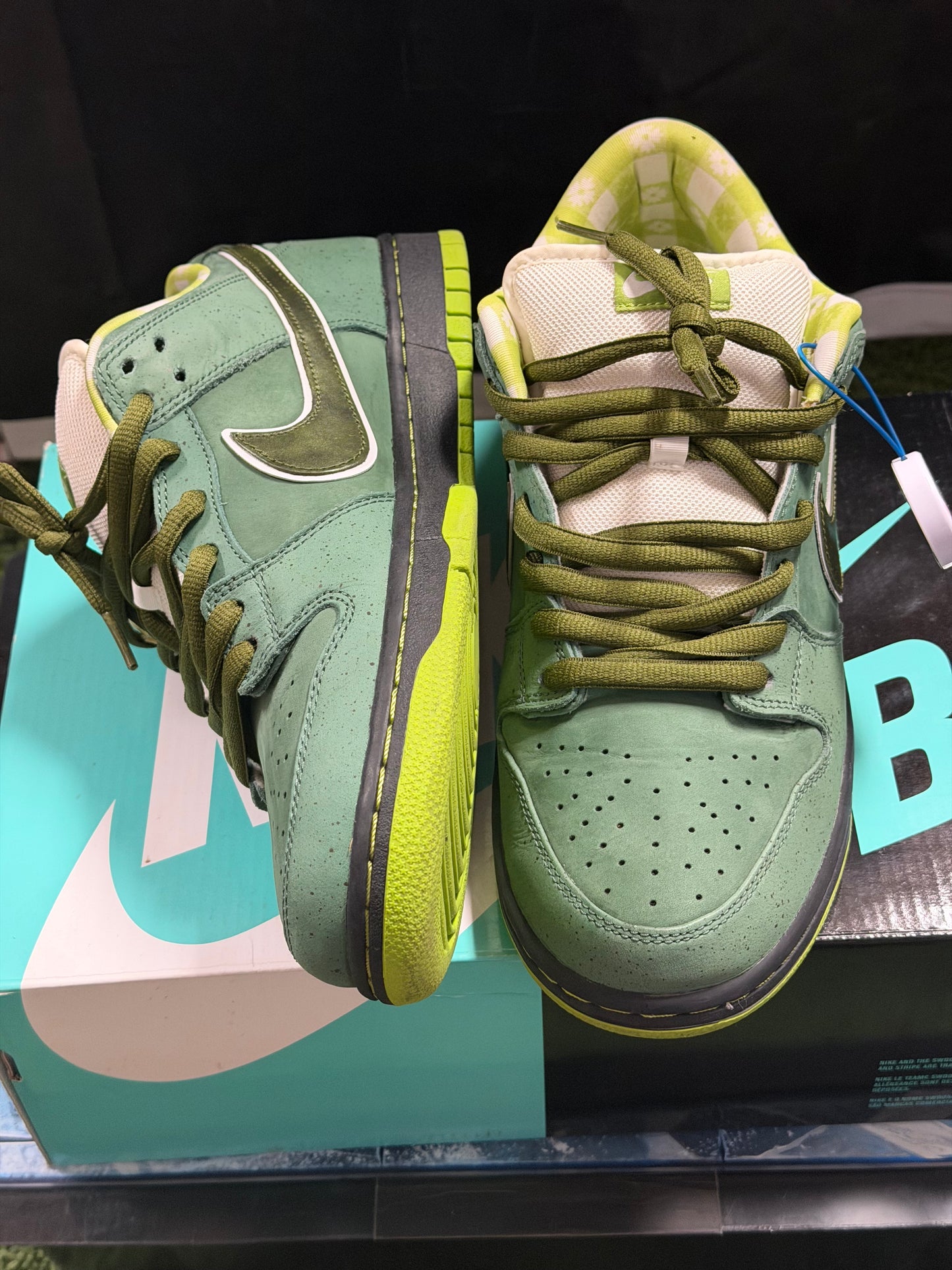 Nike SB Dunk Low Concepts Green Lobster (Special Box)