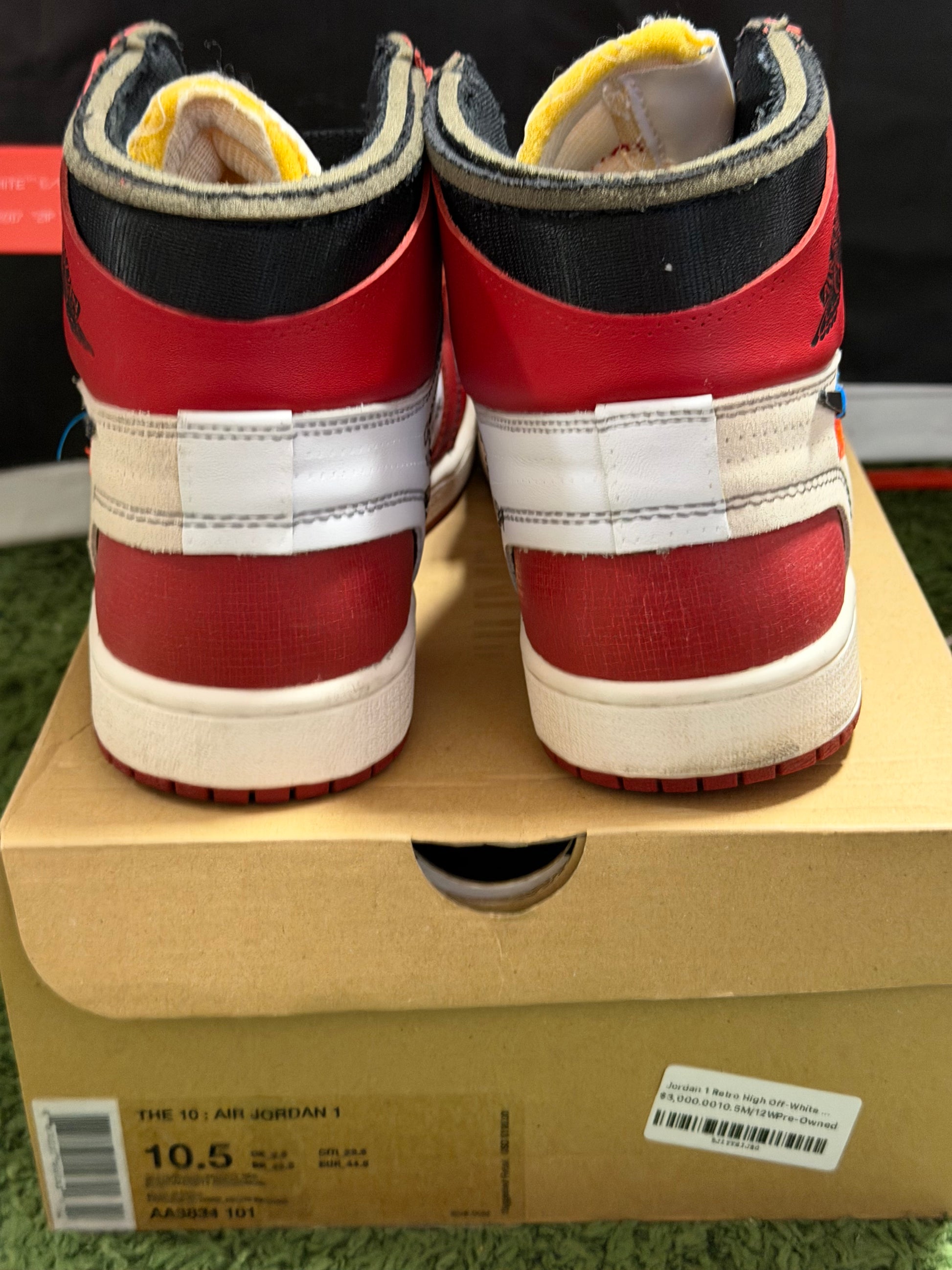 Jordan 1 Retro High Off-White Chicago