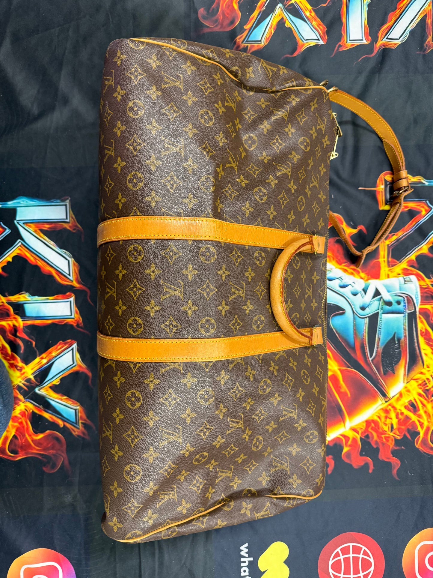 LOUIS VUITTON MONOGRAM DUFFLE BAG