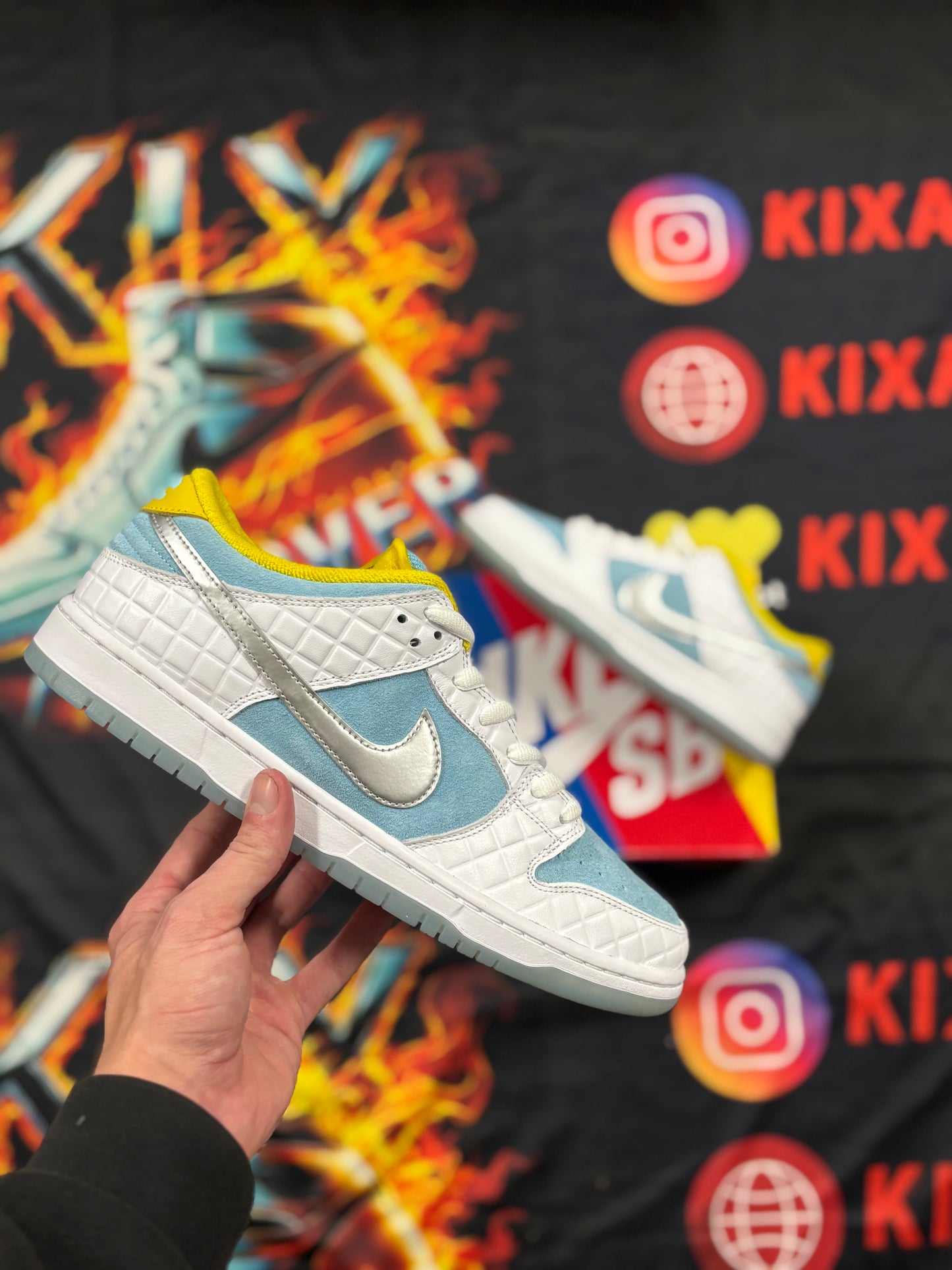 Nike SB Dunk Low FTC Lagoon Pulse