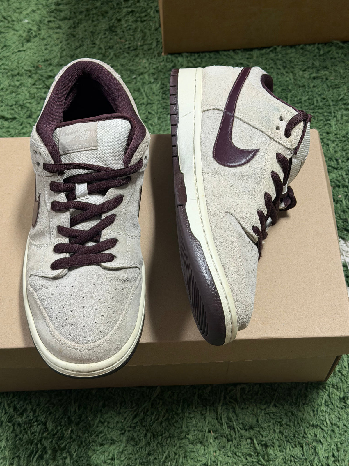 Nike SB Dunk Low Desert Sand Mahogany