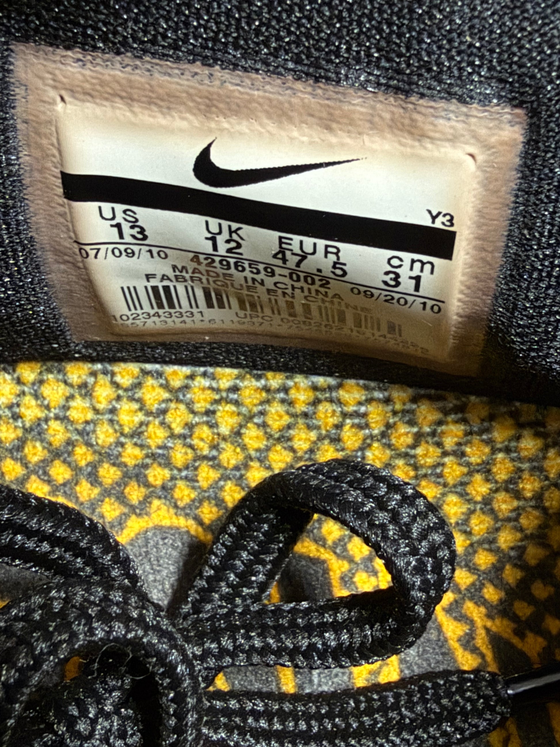 Nike Kobe 6 Black Del Sol