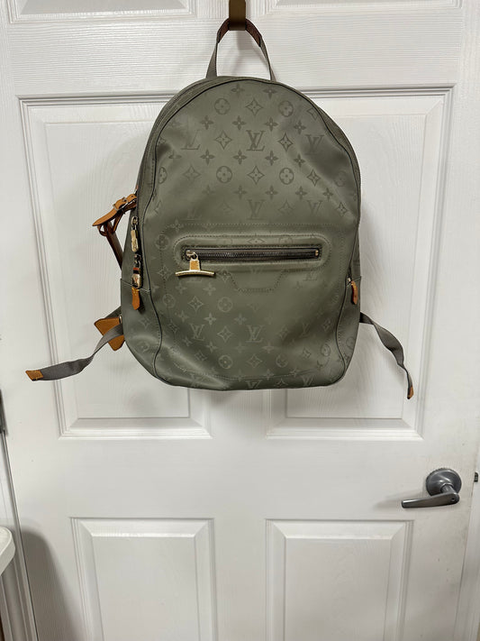 Louis Vuitton Backpack Monogram Titanium PM Grey