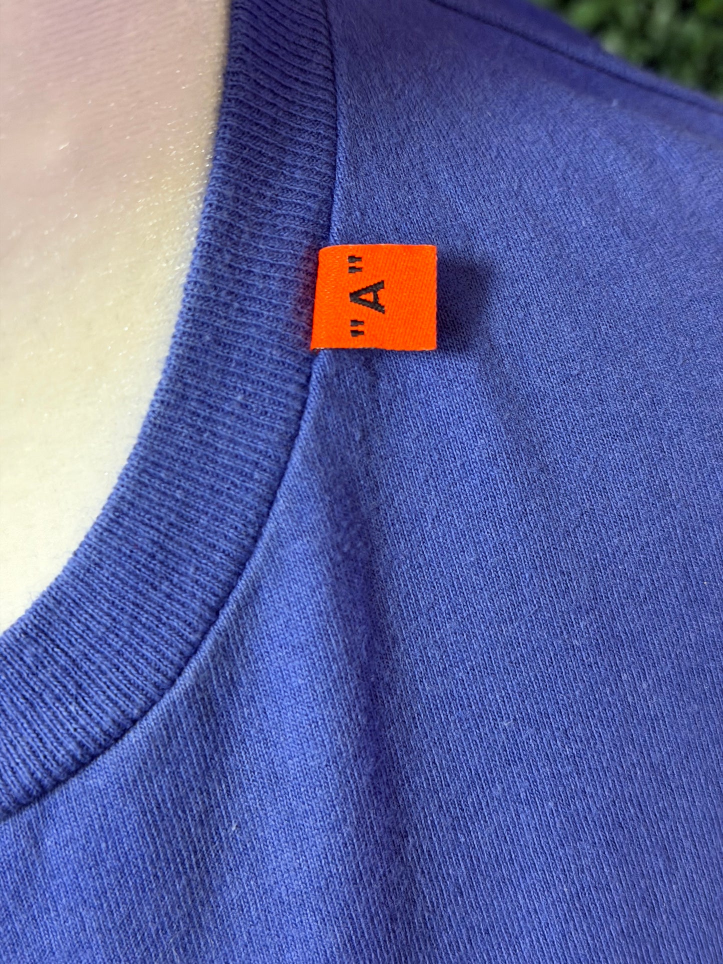 OFFWHITE LONG SLEEVE SHIRT BLUE/ WHITE