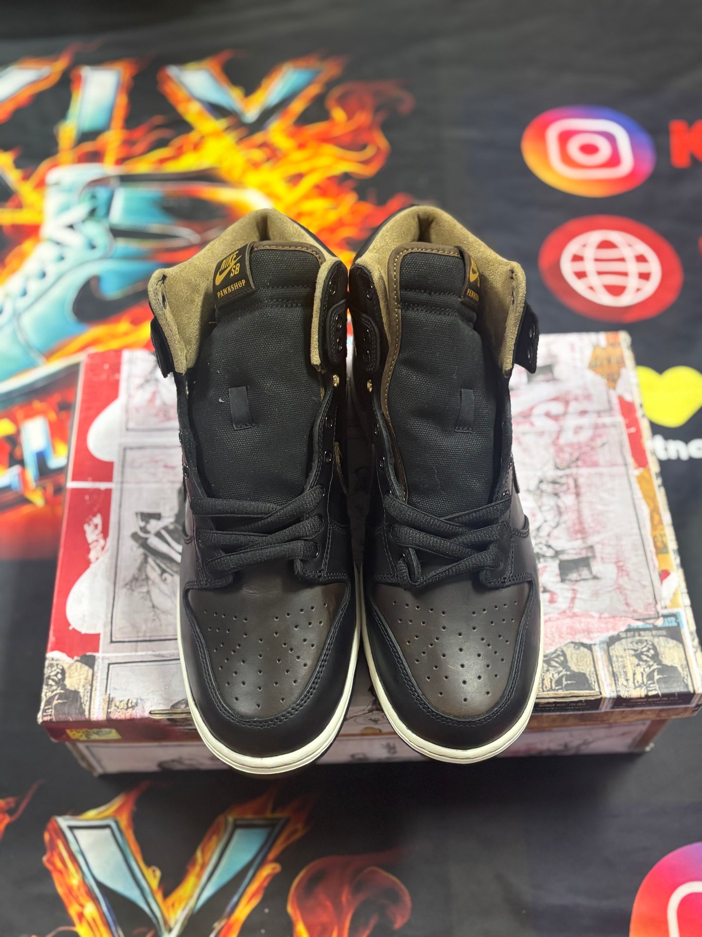 Nike SB Dunk High Pawnshop Skate Co. Old Soul (Special Box)