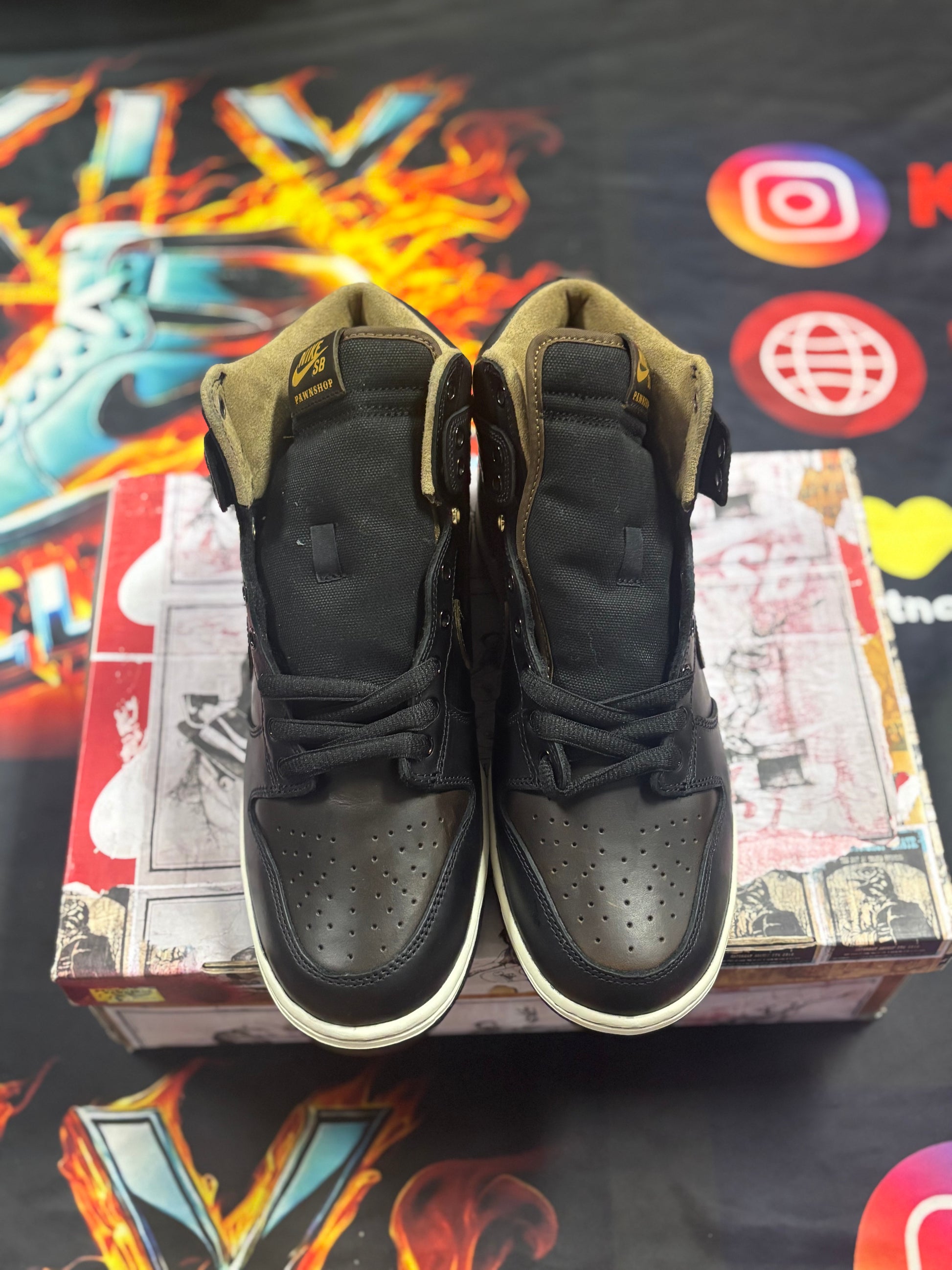 Nike SB Dunk High Pawnshop Skate Co. Old Soul (Special Box)