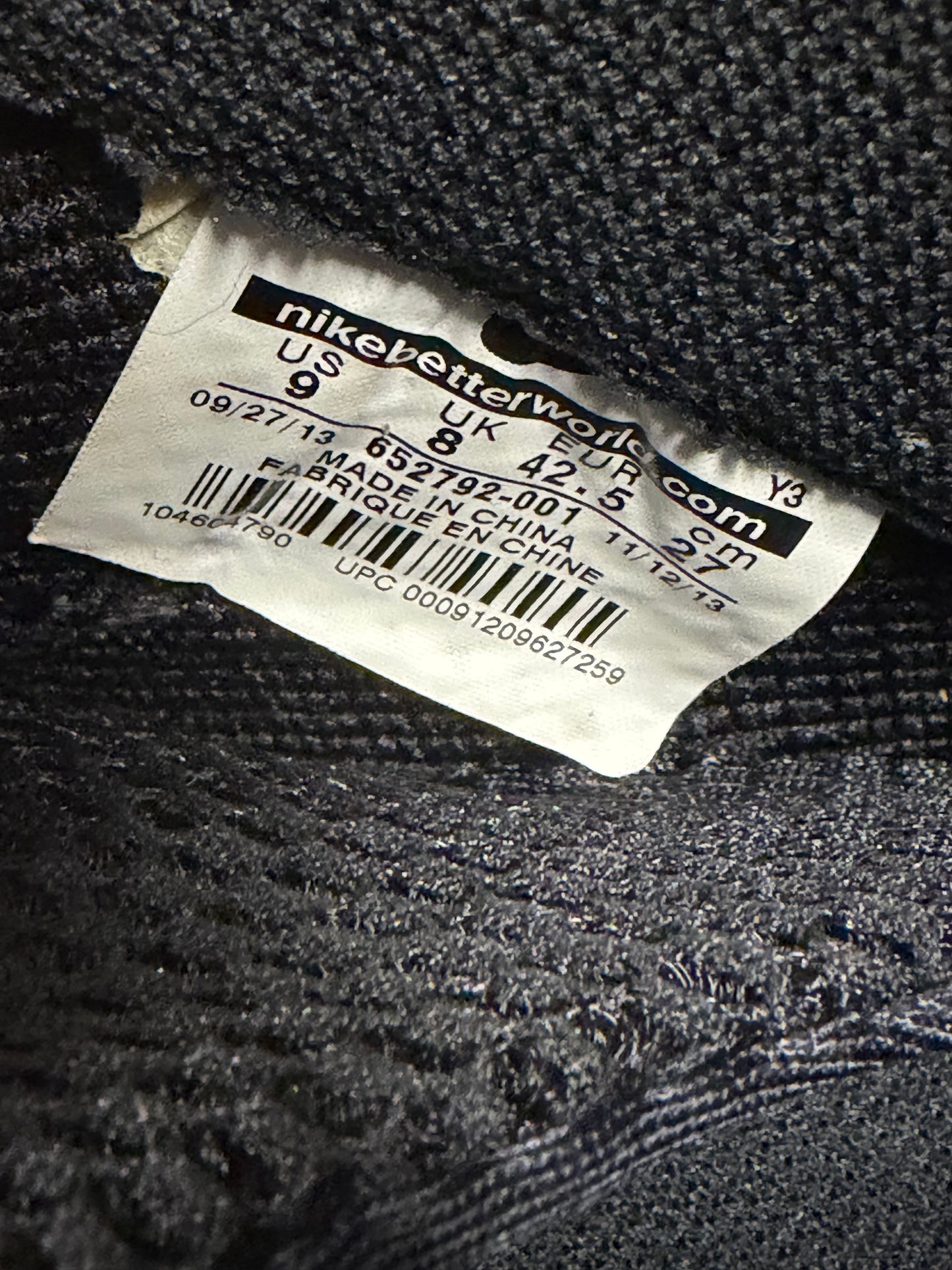 Nike Air Foamposite One Supreme Black