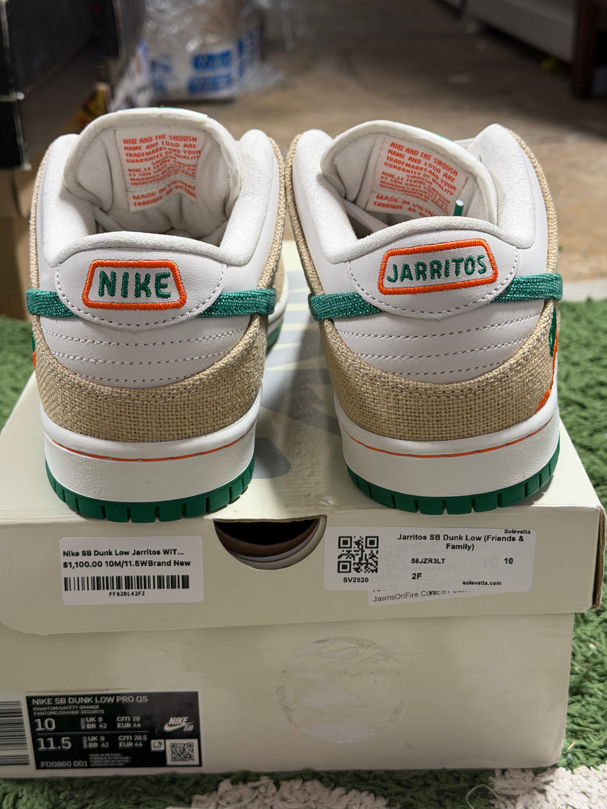 Nike SB Dunk Low Jarritos WITH DRINKS