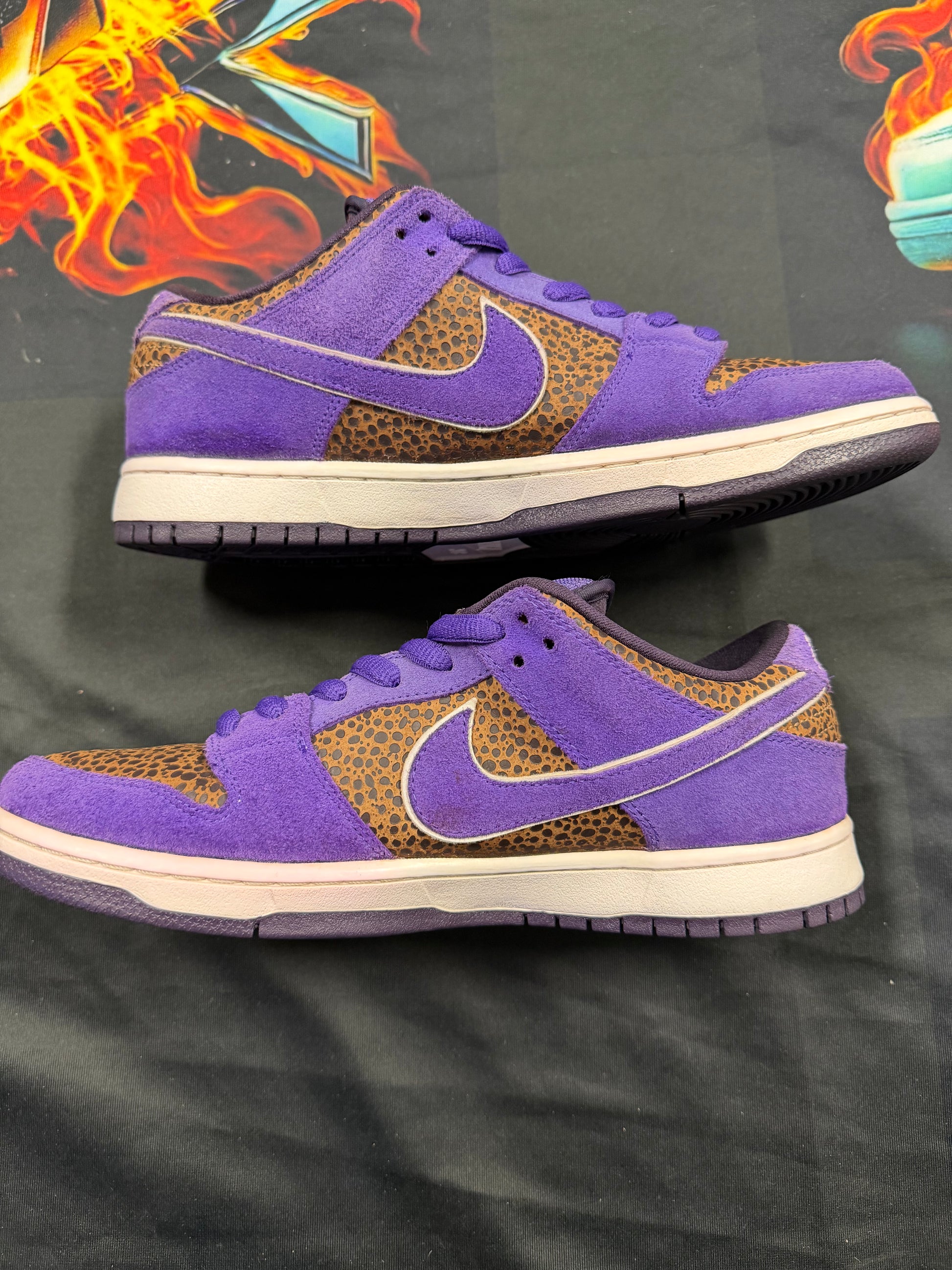 NIKE SB DUNK LOW PURPLE SAFARI