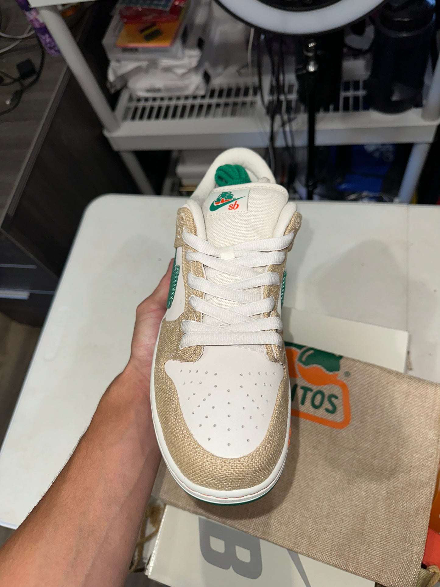 (B610) Nike SB Dunk Low Jarritos ( Drink package ) Size 11.5M
