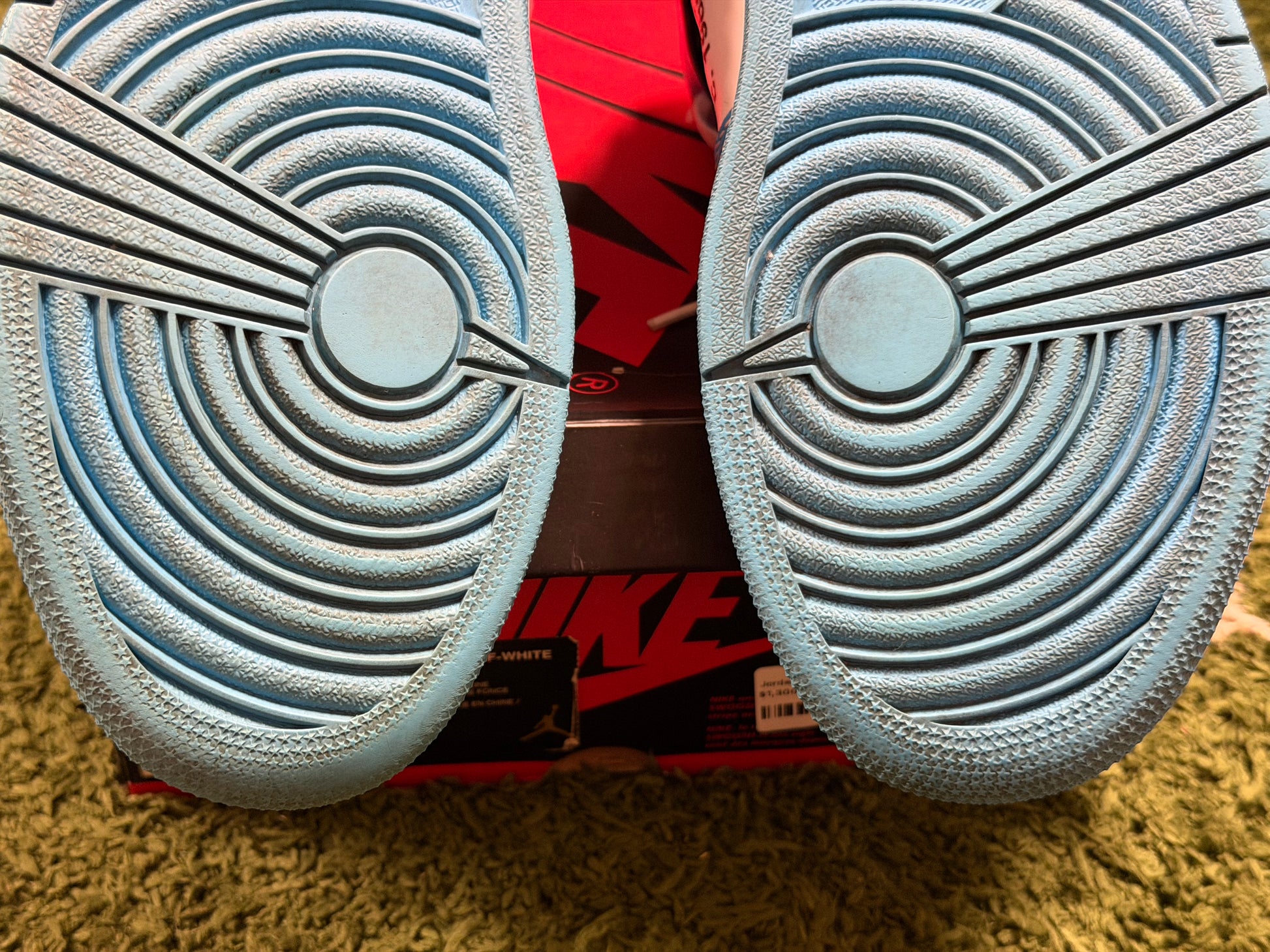 Jordan 1 Retro High Off-White University Blue