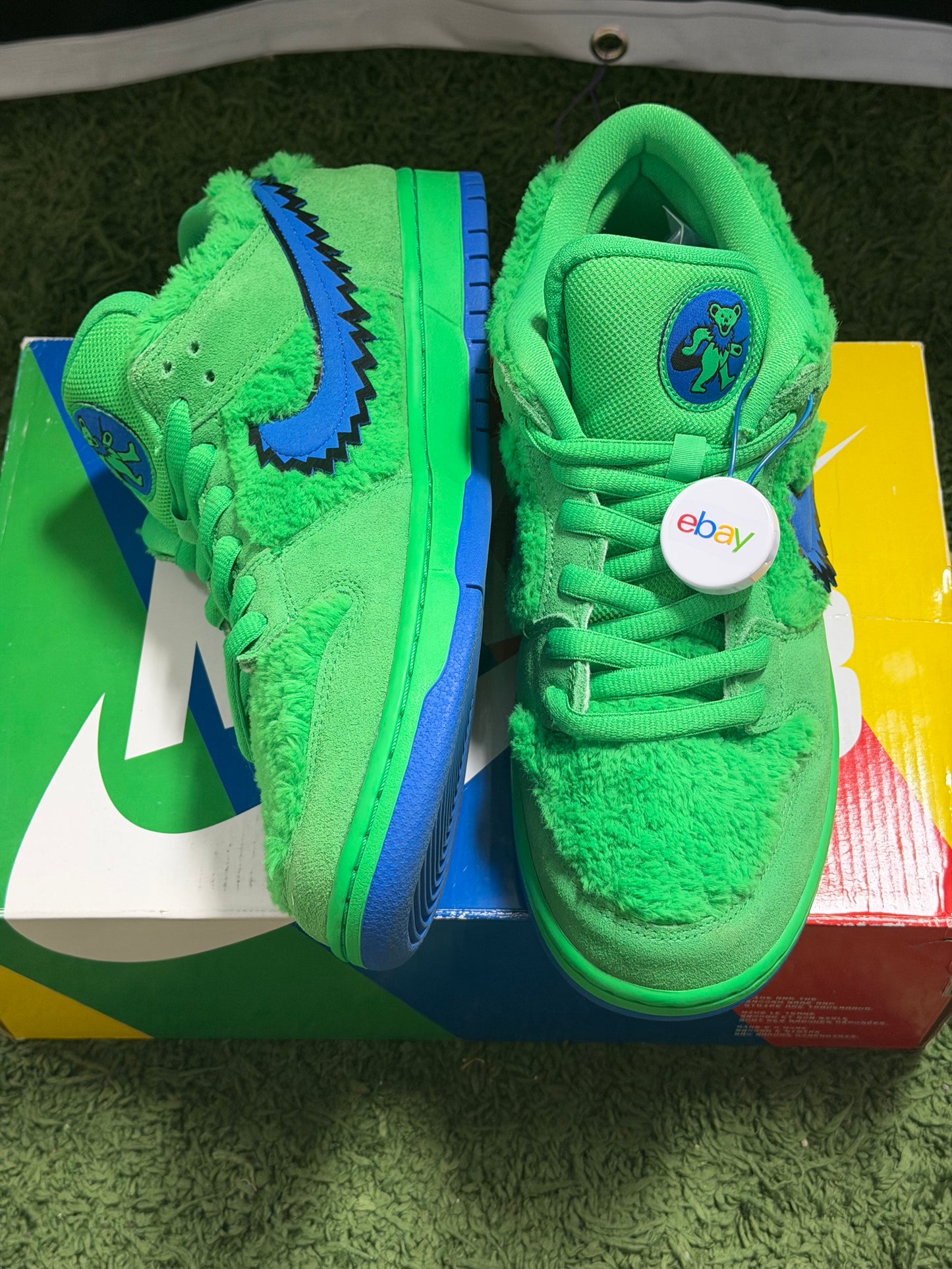 Nike SB Dunk Low Grateful Dead Bears Green