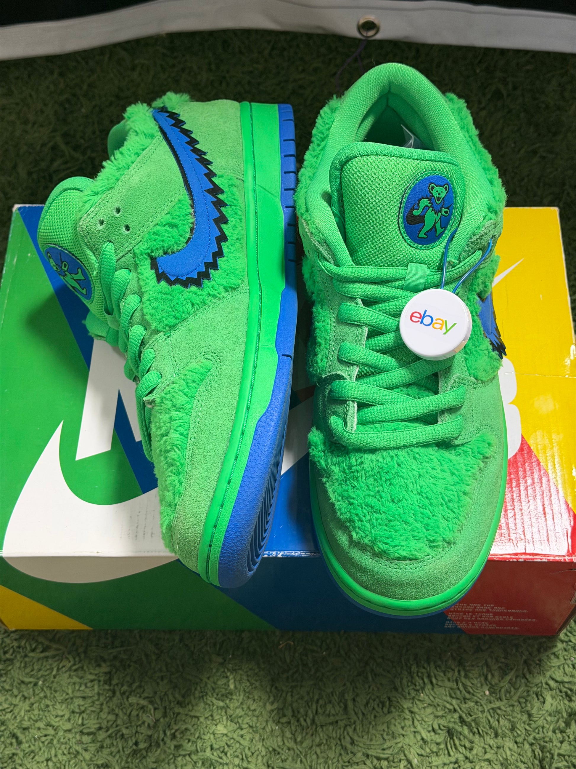 Nike SB Dunk Low Grateful Dead Bears Green