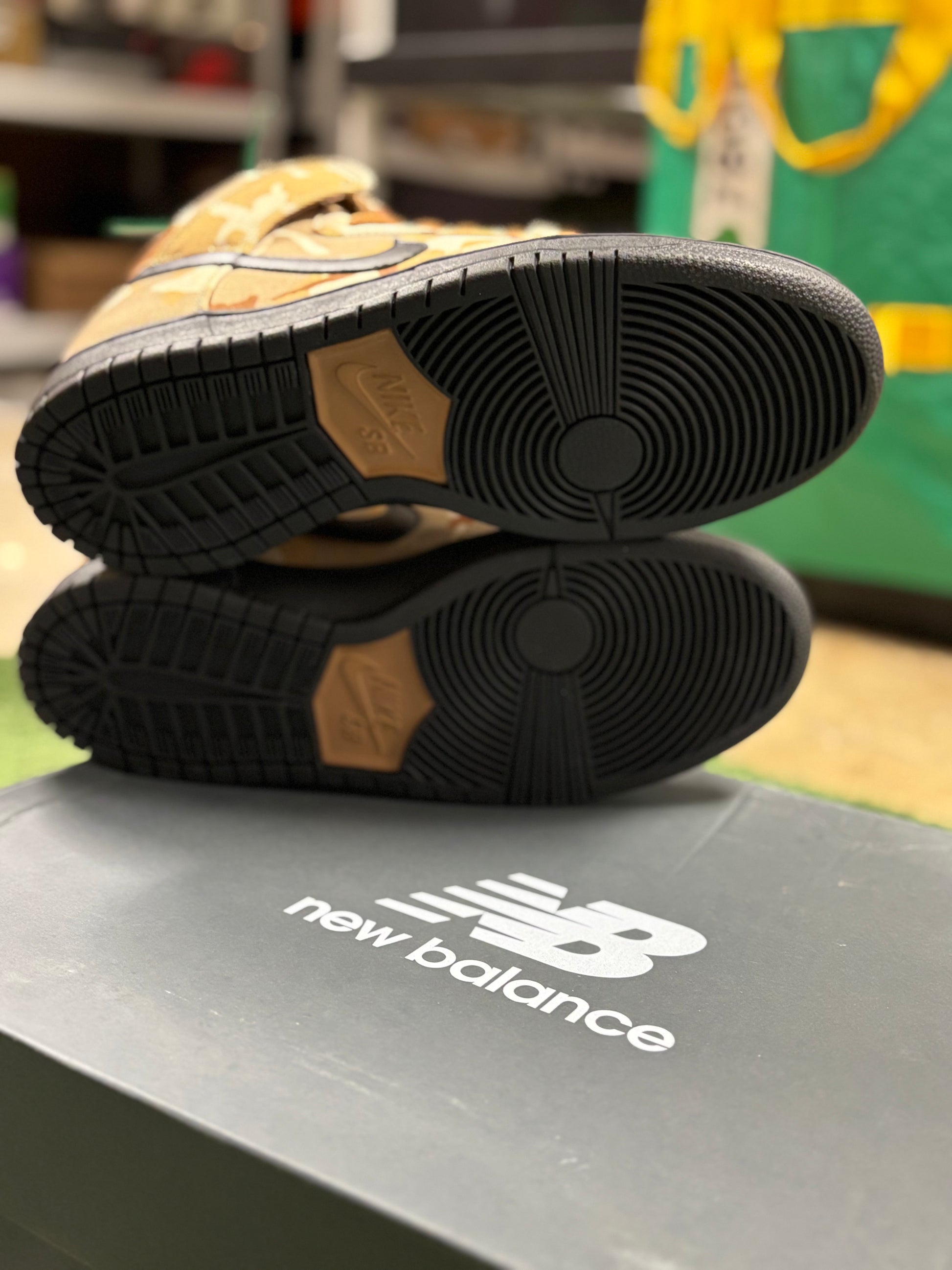 NIKE SB DUNK HIGH DESERT CAMO