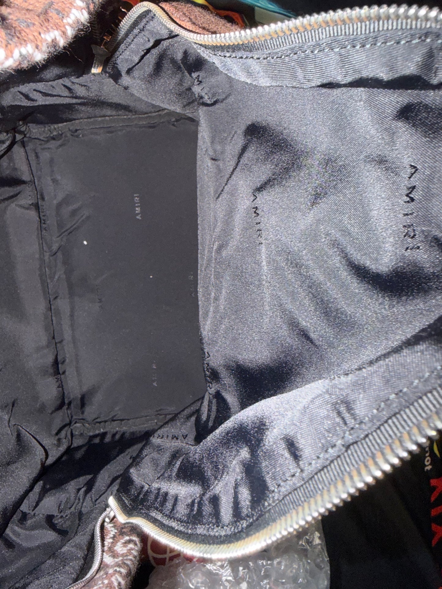 AMIRI Bandana Backpack BROWN